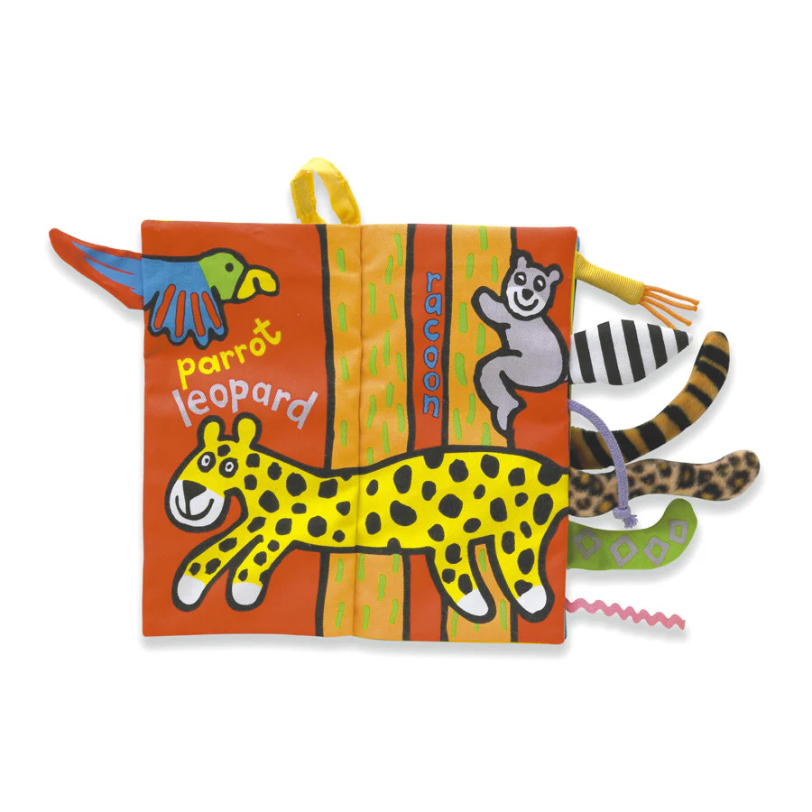 Jellycat Jungly Tails Soft Book - Image 2