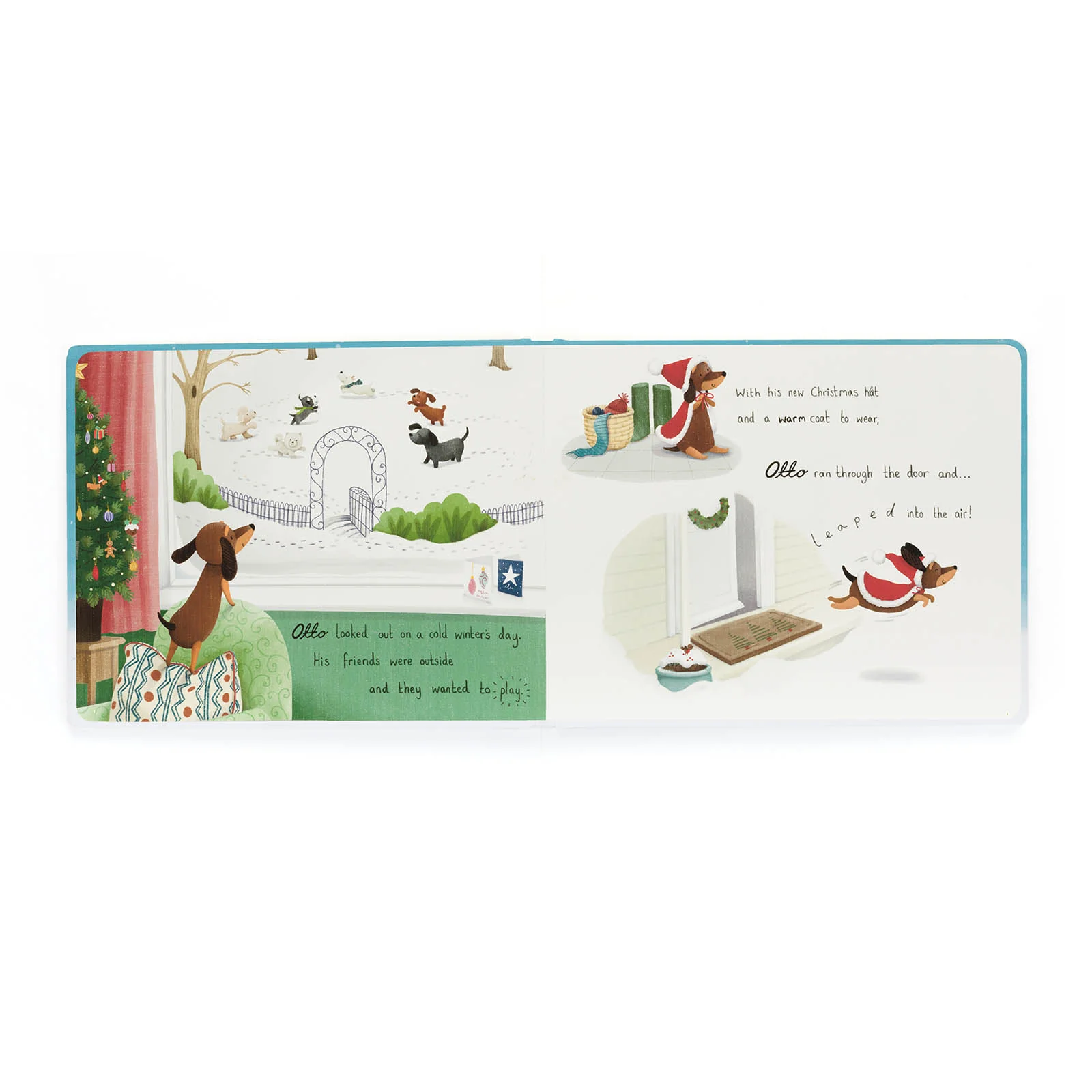 Jellycat Otto’s Snowy Christmas Book - Image 2