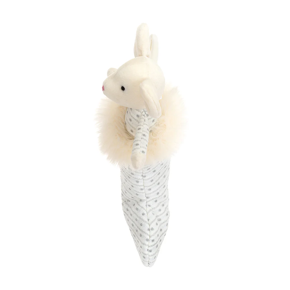Jellycat Shimmer Stocking Mouse - Image 2