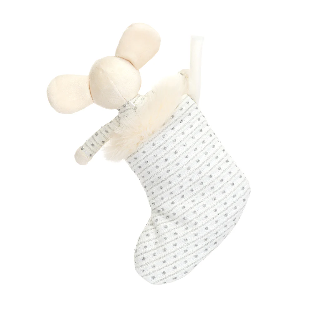 Jellycat Shimmer Stocking Mouse - Image 4