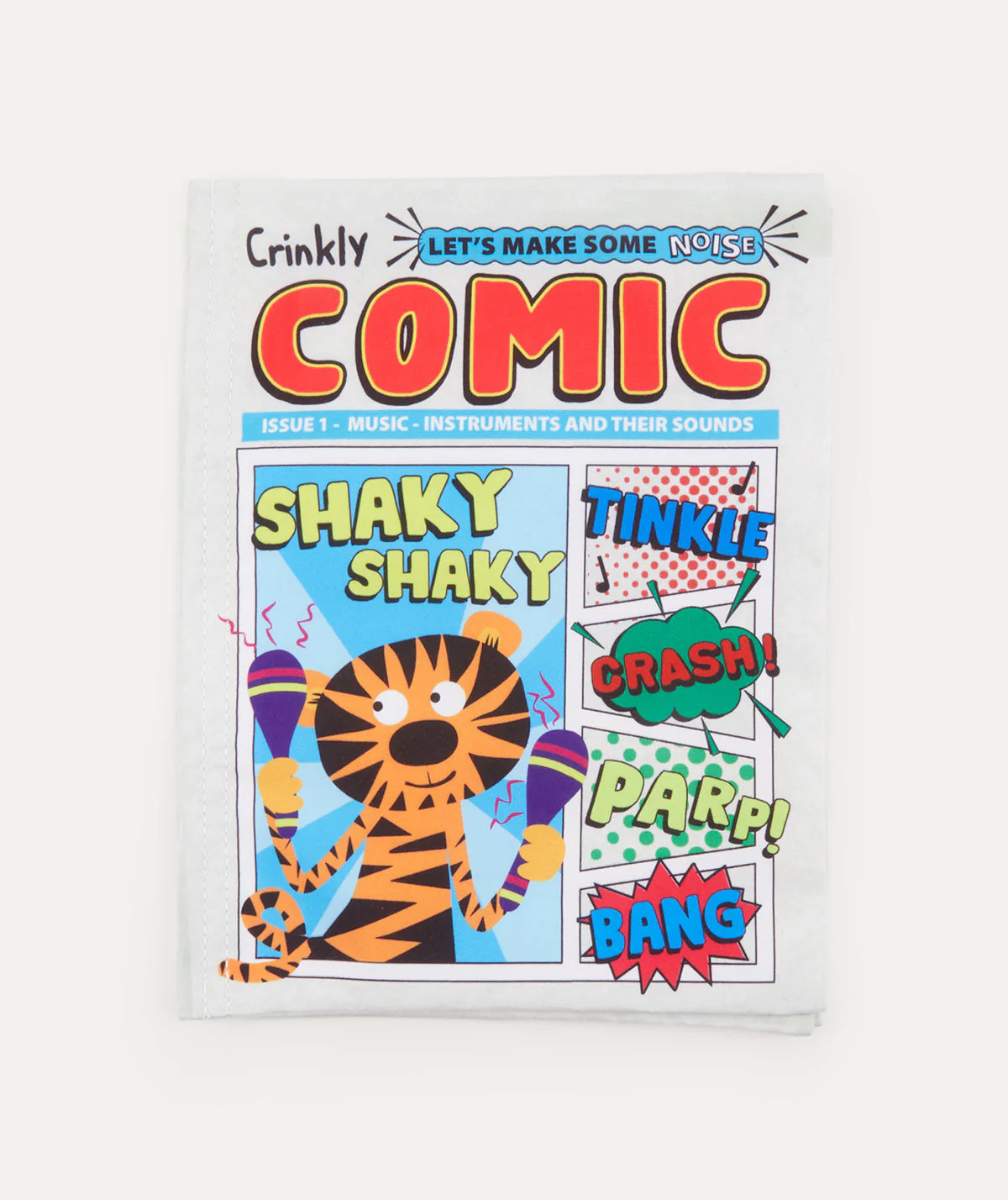 Jo & Nic's Crinkly Cloth Books Comic 1 Music