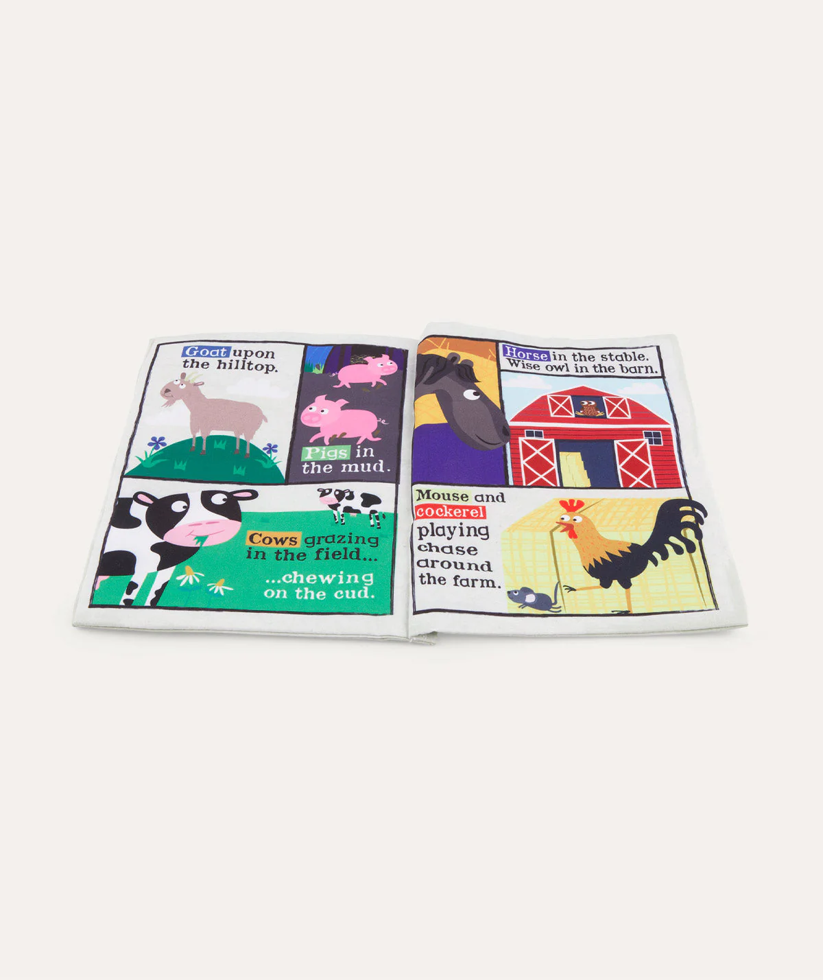 Jo & Nic's Crinkly Cloth Books Farm Animals - Image 2