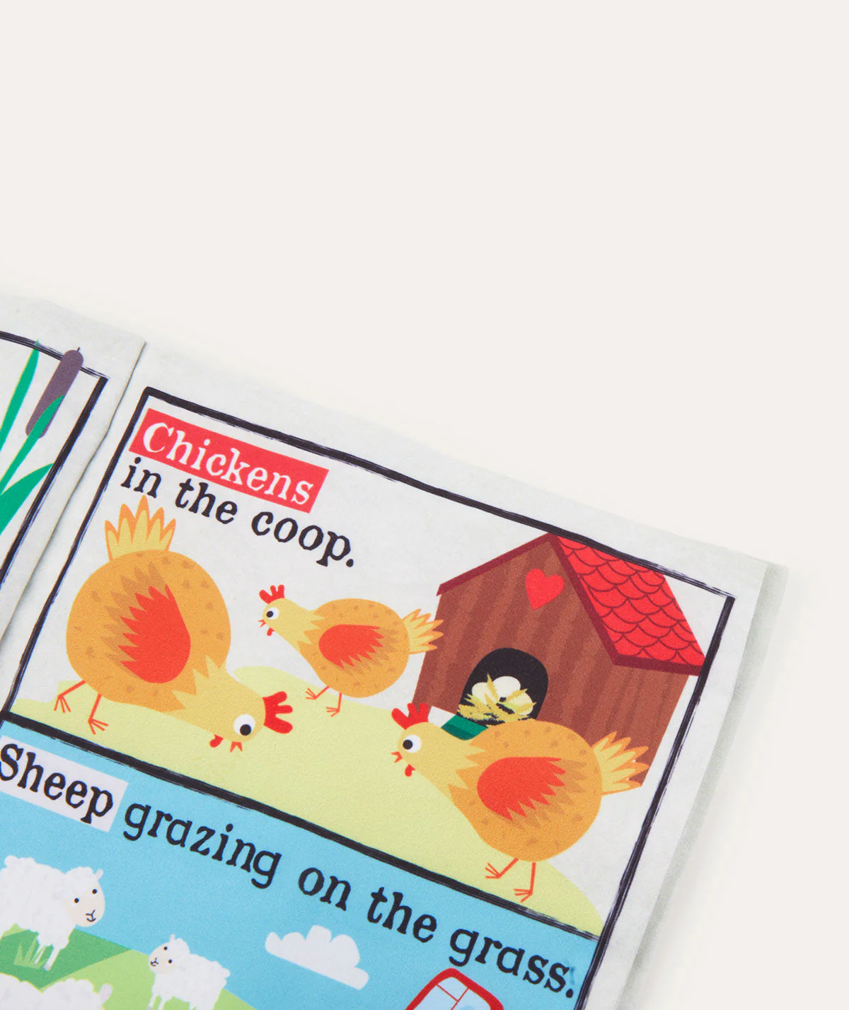 Jo & Nic's Crinkly Cloth Books Farm Animals - Image 3