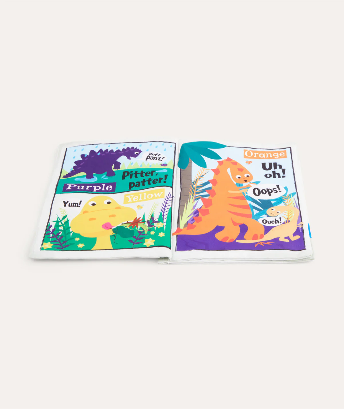 Jo & Nic's Crinkly Cloth Books Rainbow Dinosaurs - Image 2