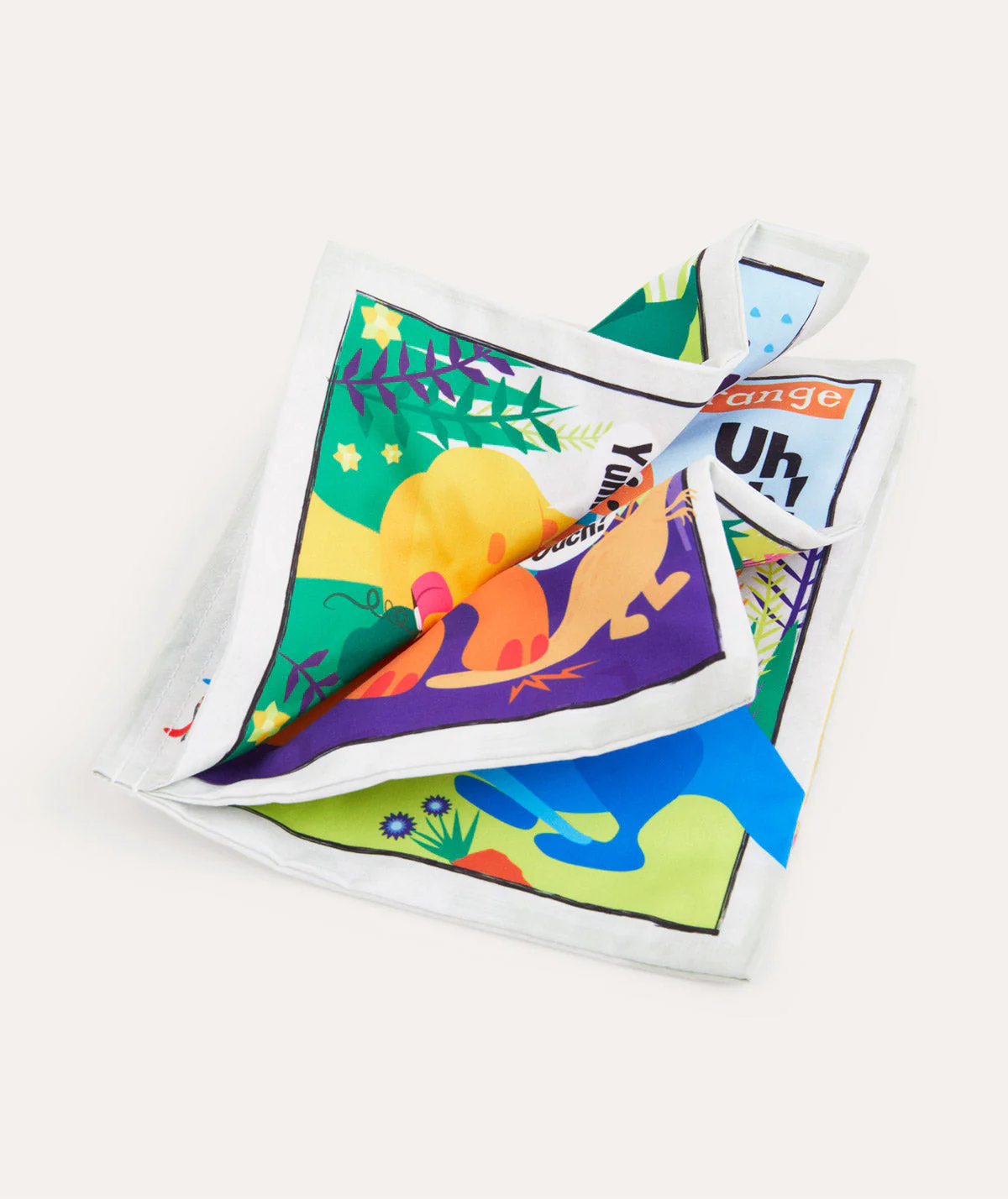 Jo & Nic's Crinkly Cloth Books Rainbow Dinosaurs - Image 4