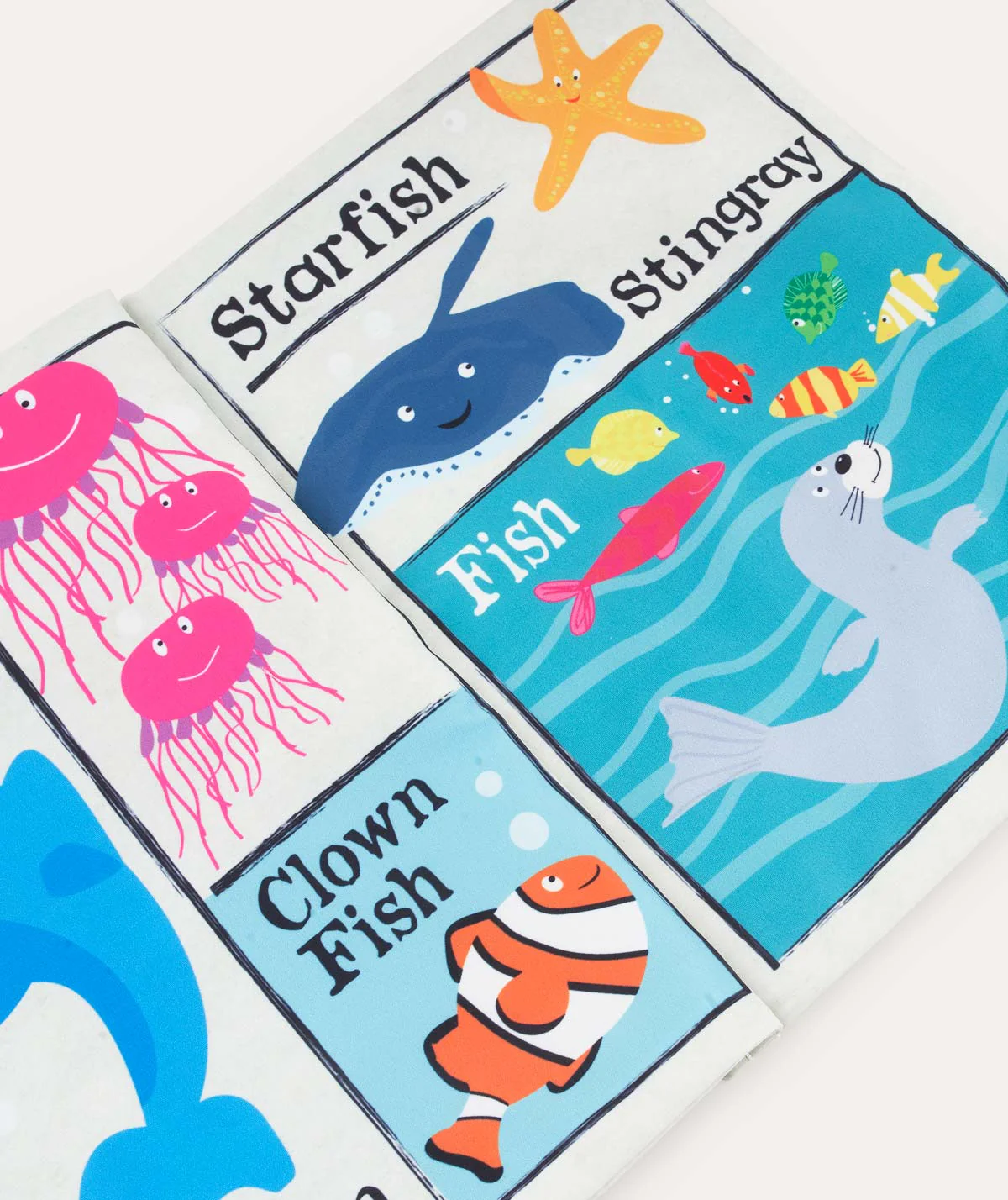 Jo & Nic's Crinkly Cloth Books Under The Sea - Image 2