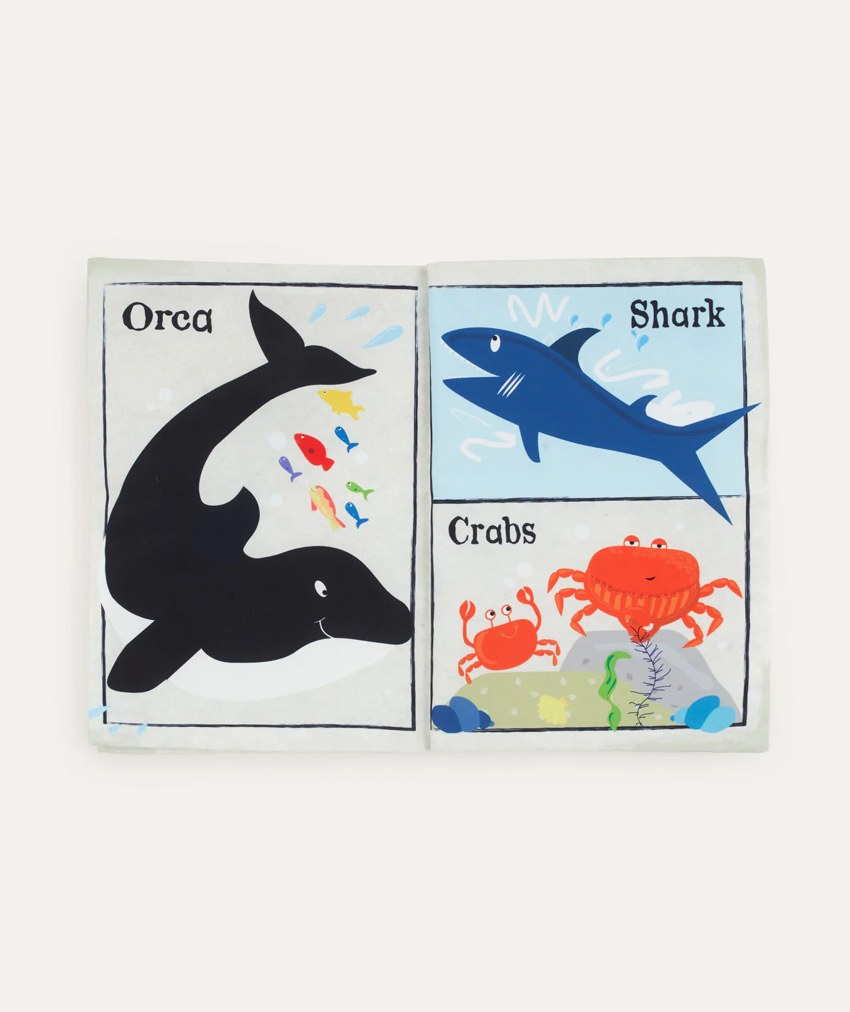 Jo & Nic's Crinkly Cloth Books Under The Sea - Image 3
