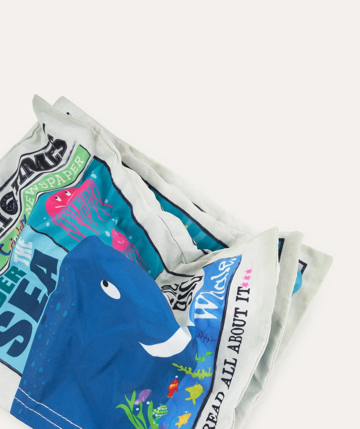 Jo & Nic's Crinkly Cloth Books Under The Sea - Image 4