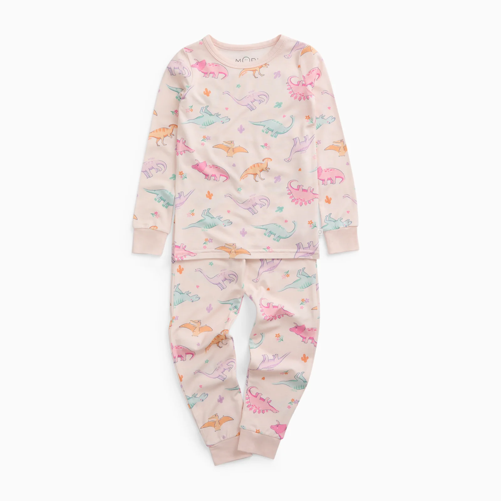 Dinosaur Nights Pyjamas - Pink - Image 3