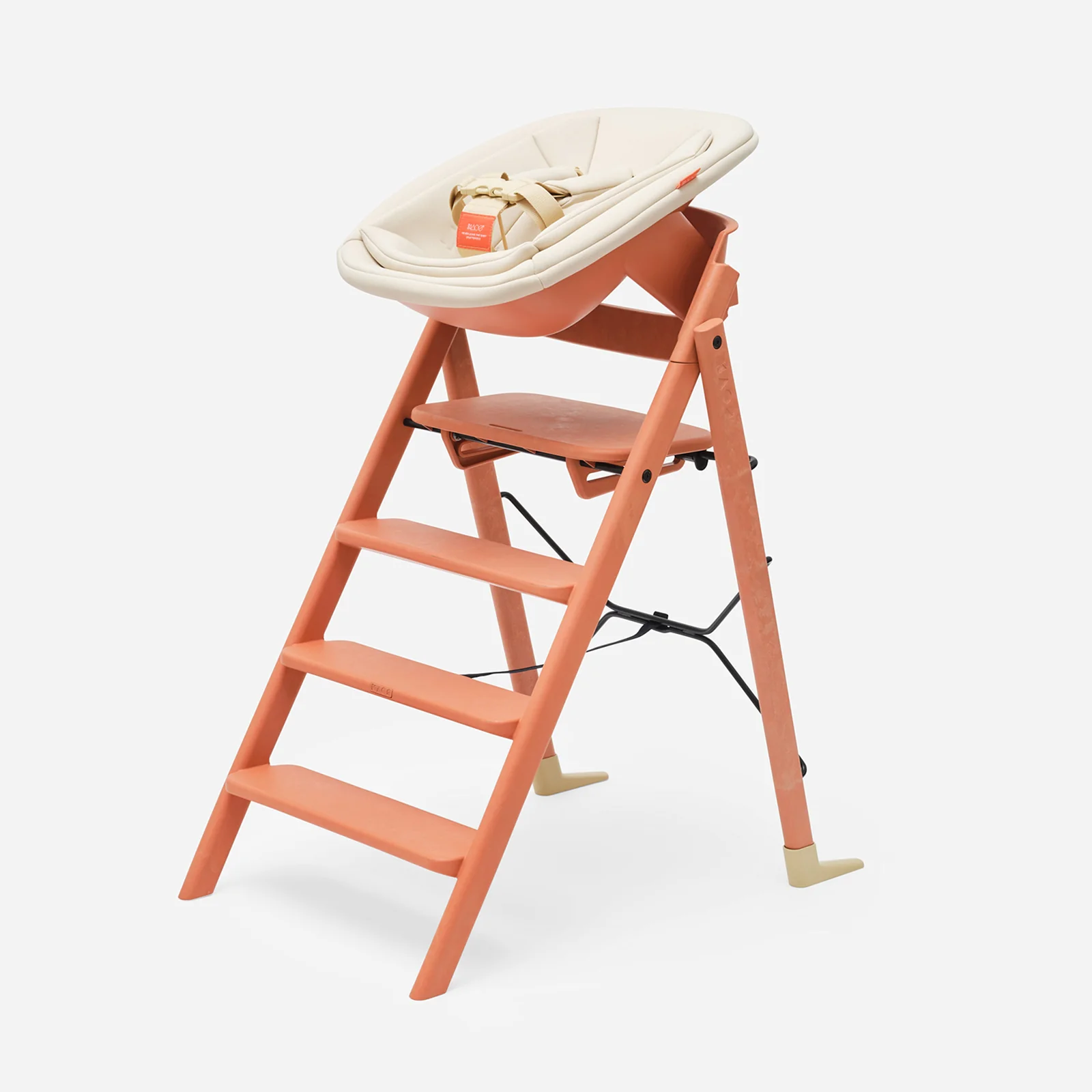 KAOS Klapp Newborn Seat - Terracotta Pink - Image 3