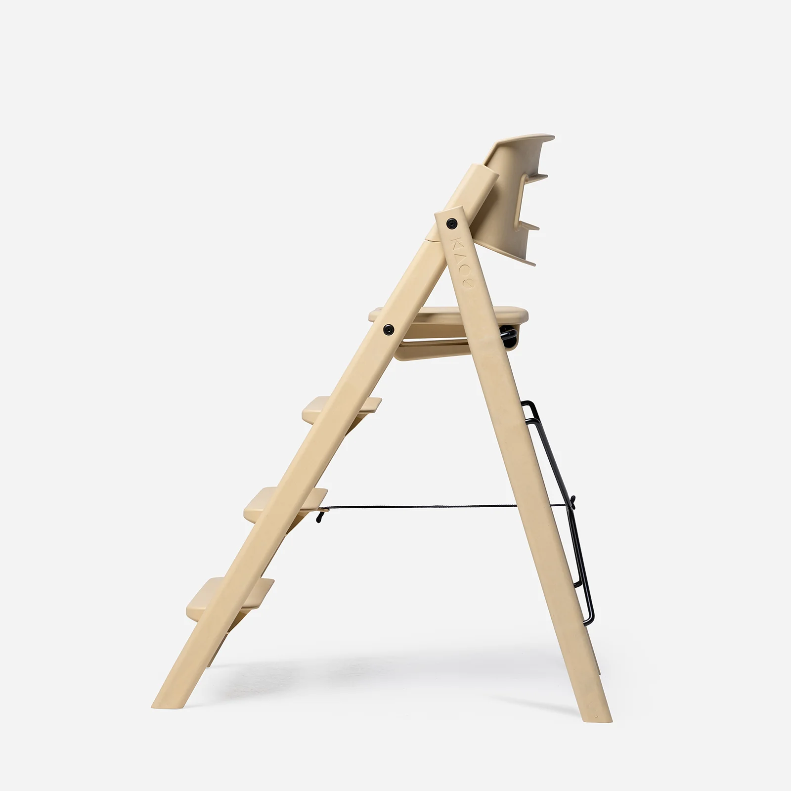 KAOS Klapp Recycled High Chair - Desert Sand - Image 6