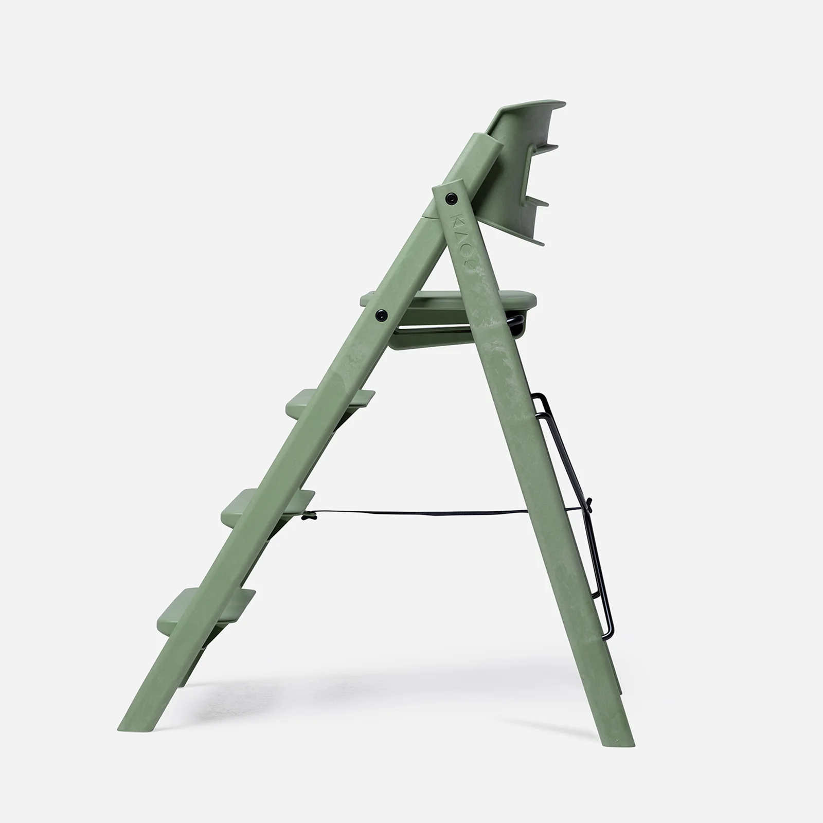 KAOS Klapp Recycled High Chair - Mineral Green - Image 7