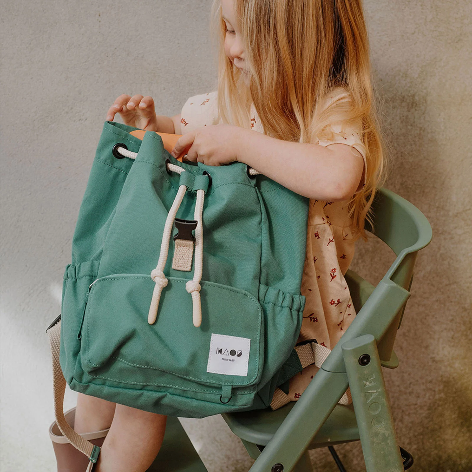 KAOS Ransel Mini Backpack - Grass Green - Image 4