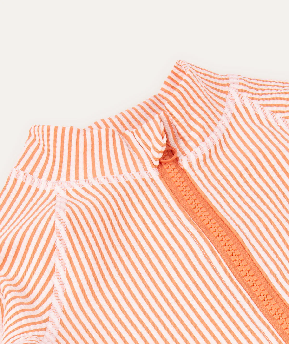 KIDLY by MORI 3/4 Sleeve Seersucker Sunsuit - Image 7