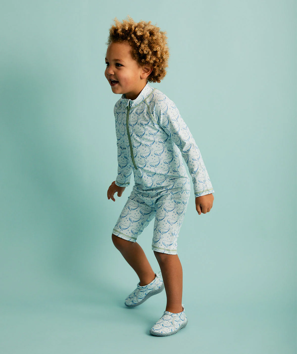 KIDLY by MORI 3/4 Sleeve Sunsuit - Image 18