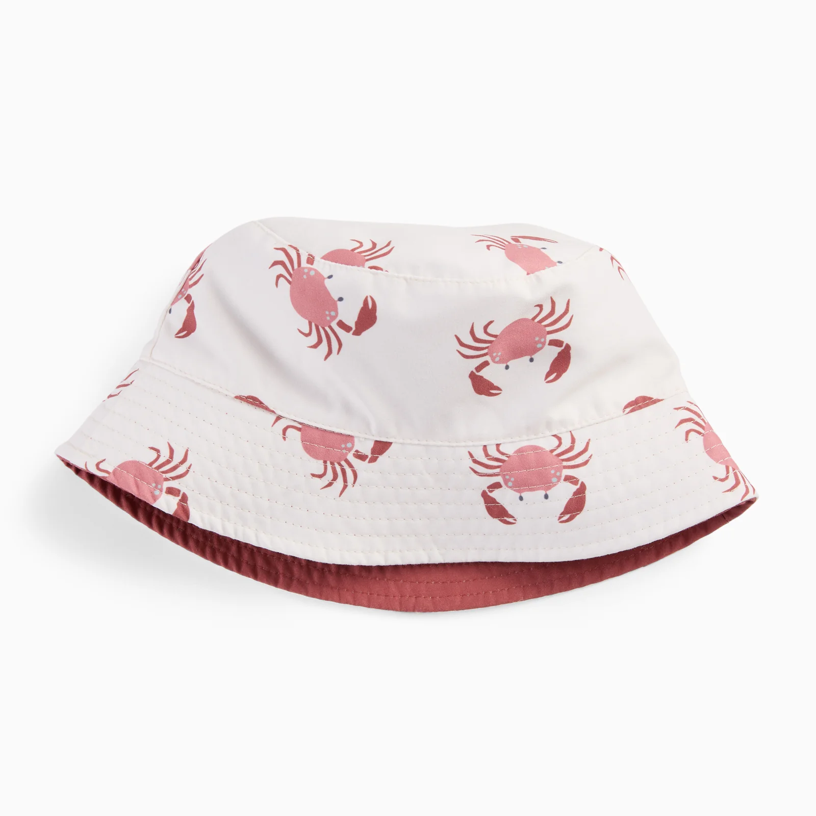 KIDLY by MORI Bucket Hat - Crab Print - Image 2