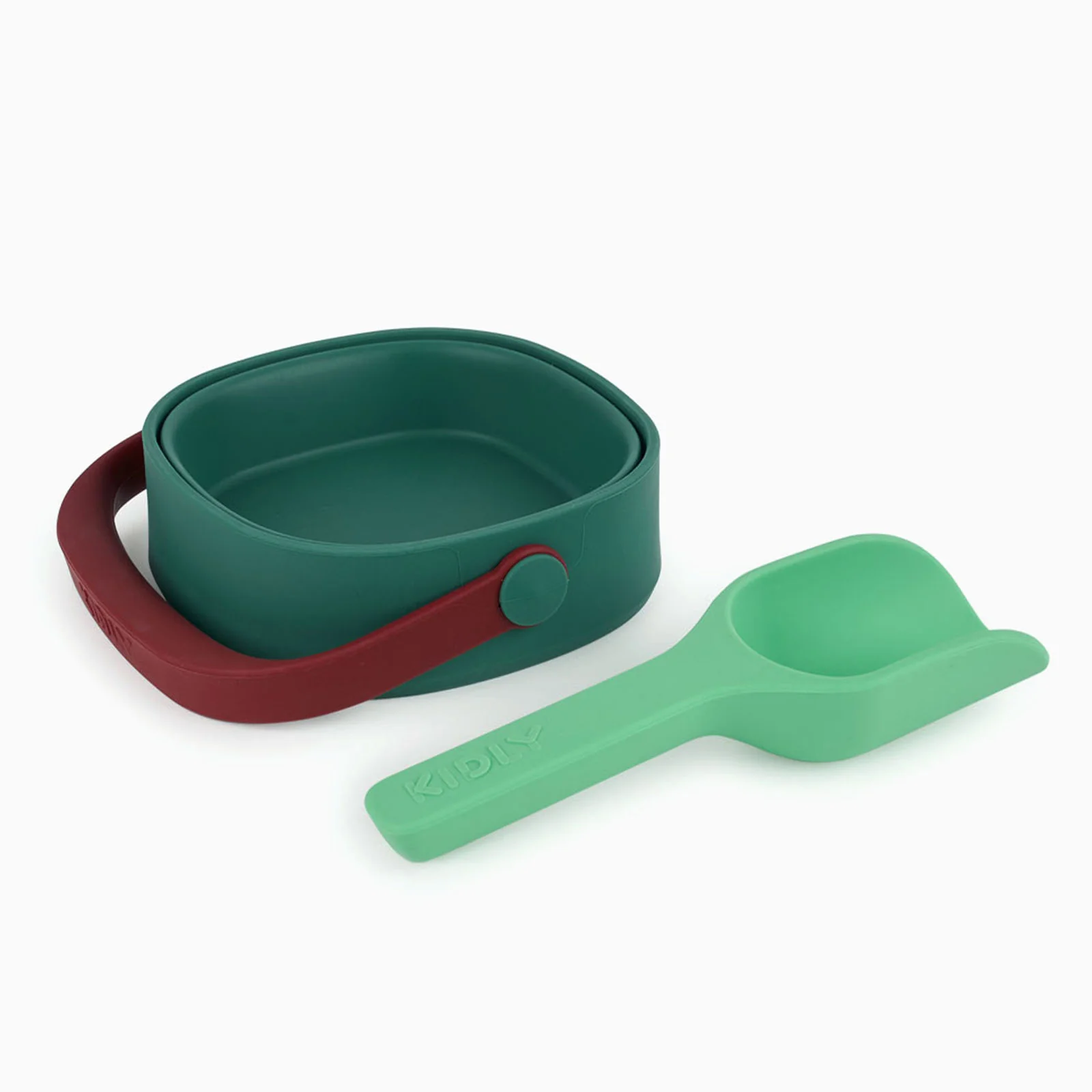 KIDLY by MORI Bucket, Spade & Sand Mold Set - Green - Image 5