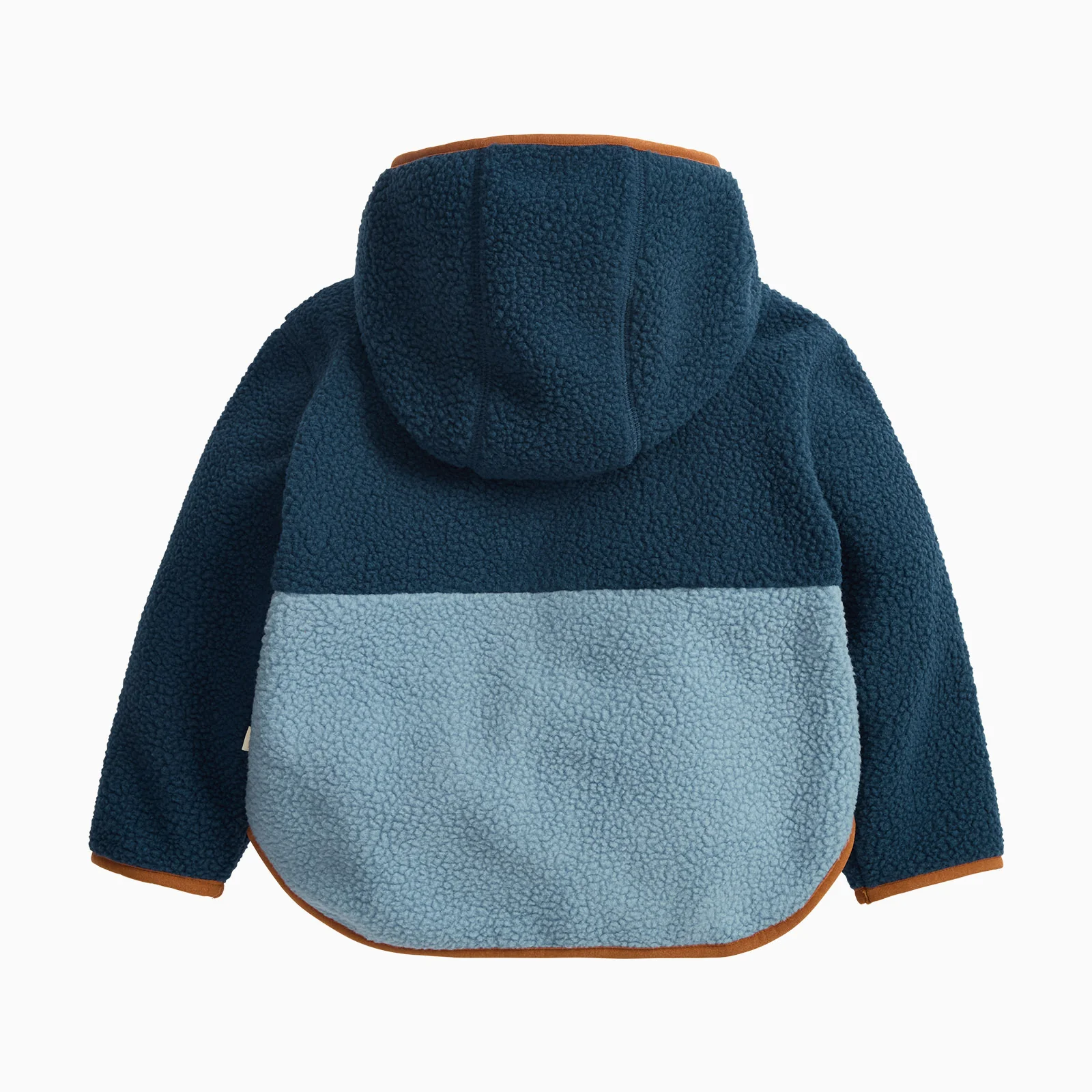 KIDLY by MORI Colourblock Sherpa Zip Through - Image 9