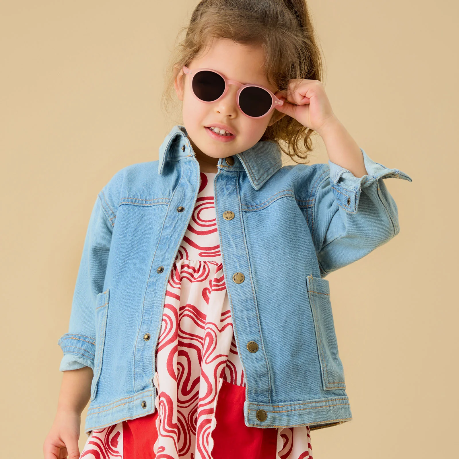 KIDLY by MORI Denim Jacket