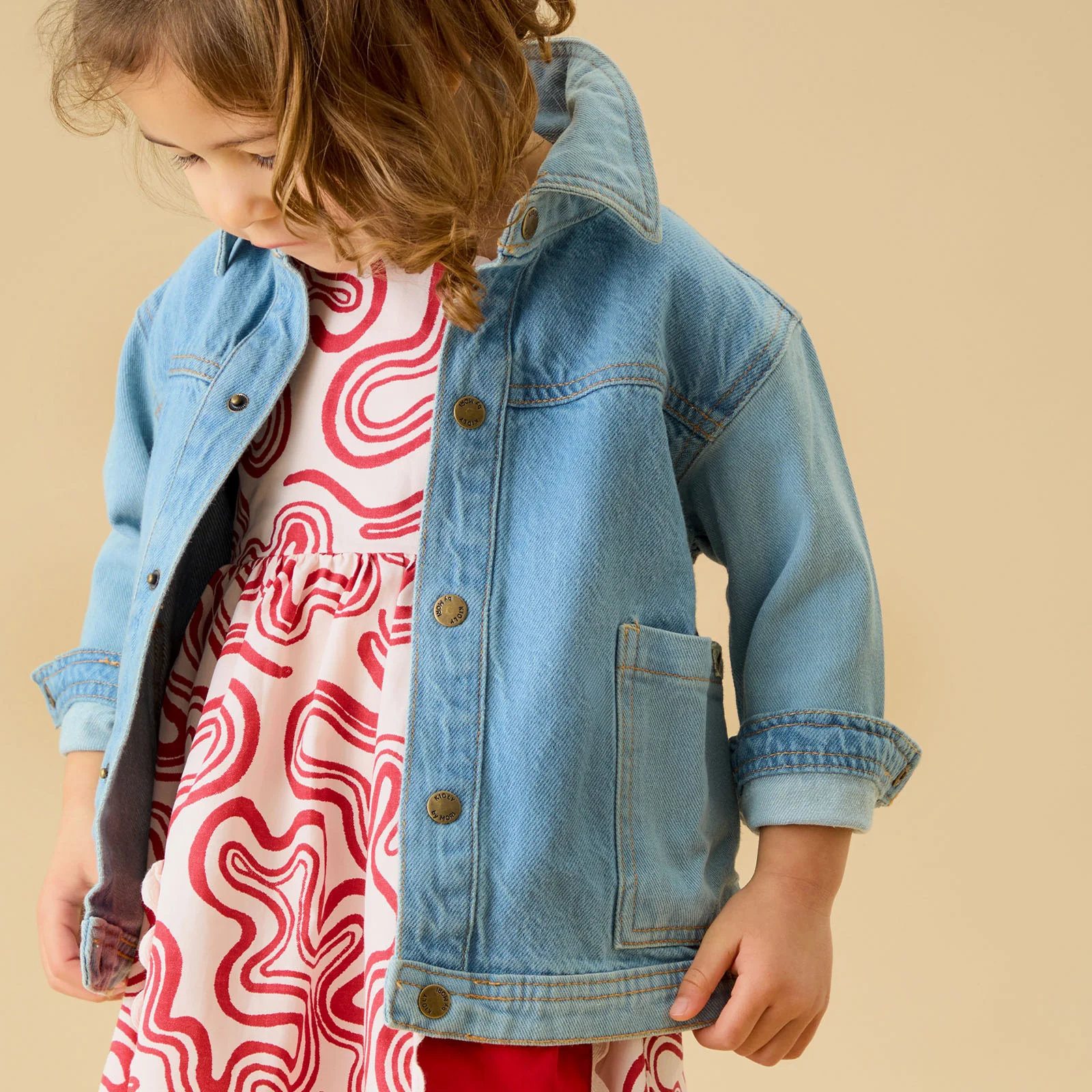 KIDLY by MORI Denim Jacket - Image 3