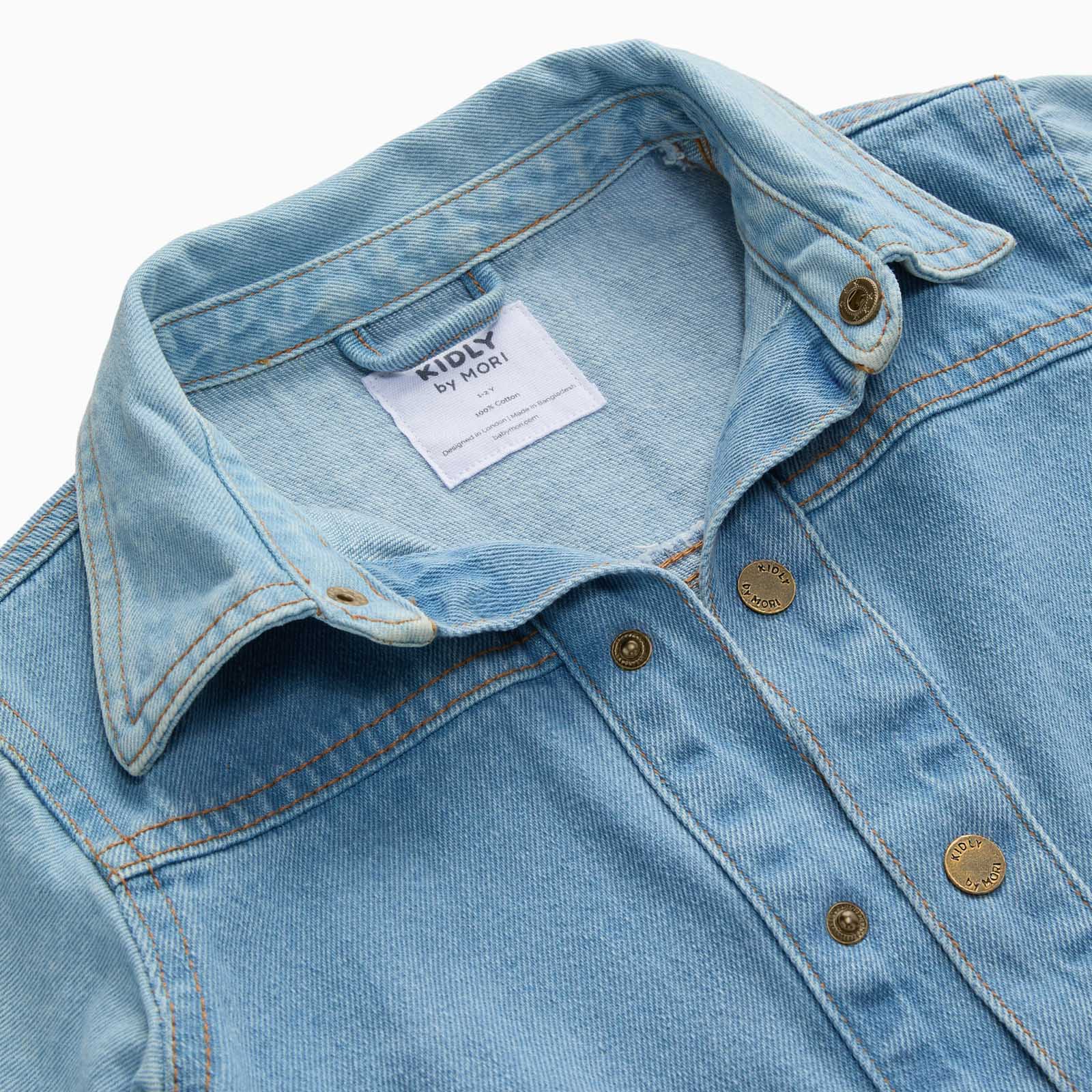 KIDLY by MORI Denim Jacket - Image 5