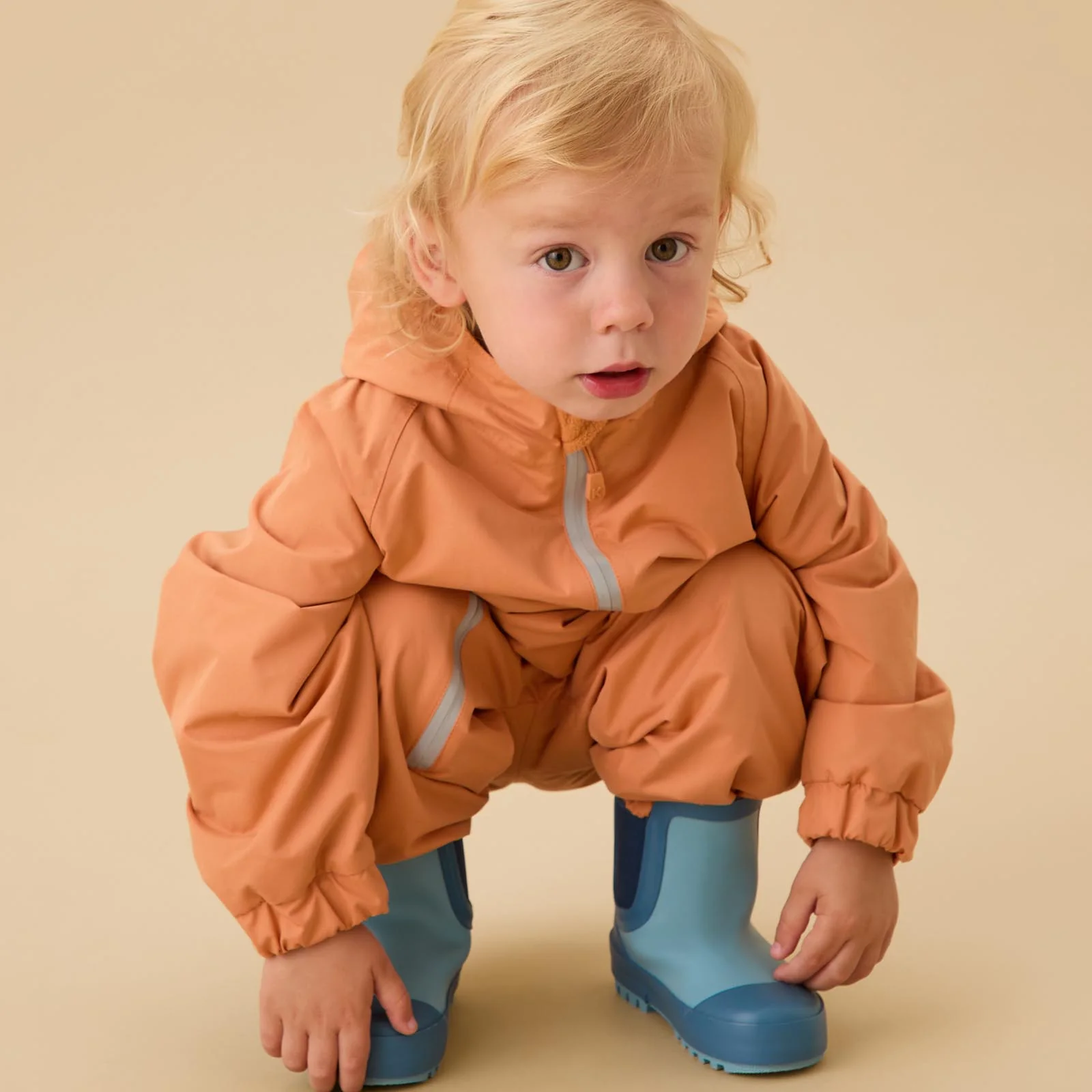 KIDLY by MORI Fleece Lined Puddle Suit - Image 5