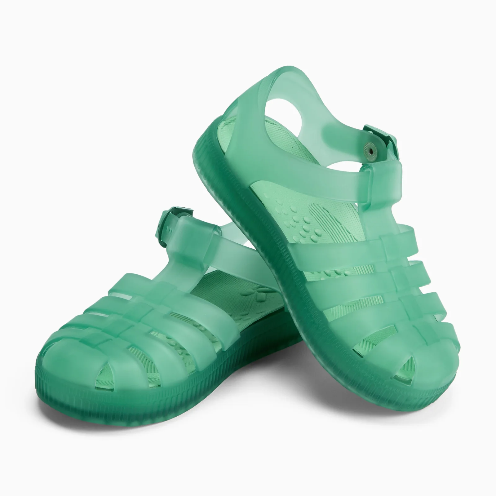 KIDLY by MORI Jelly Sandals - Emerald Ice - Image 2