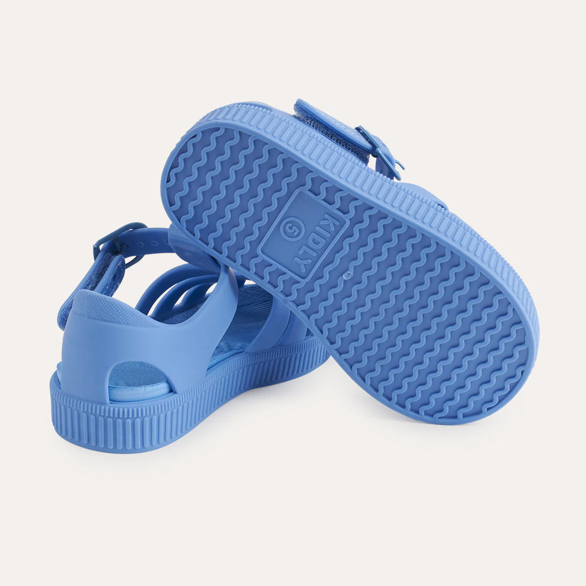KIDLY by MORI Jelly Sandals - Marine Blue - Image 4