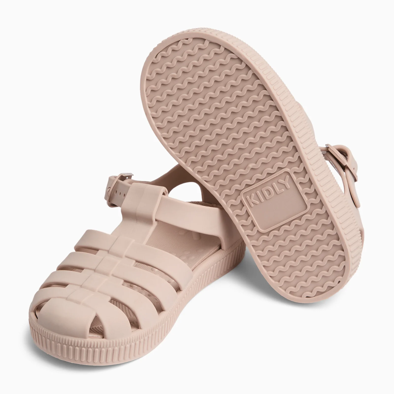 KIDLY by MORI Jelly Sandals - Mushroom - Image 3