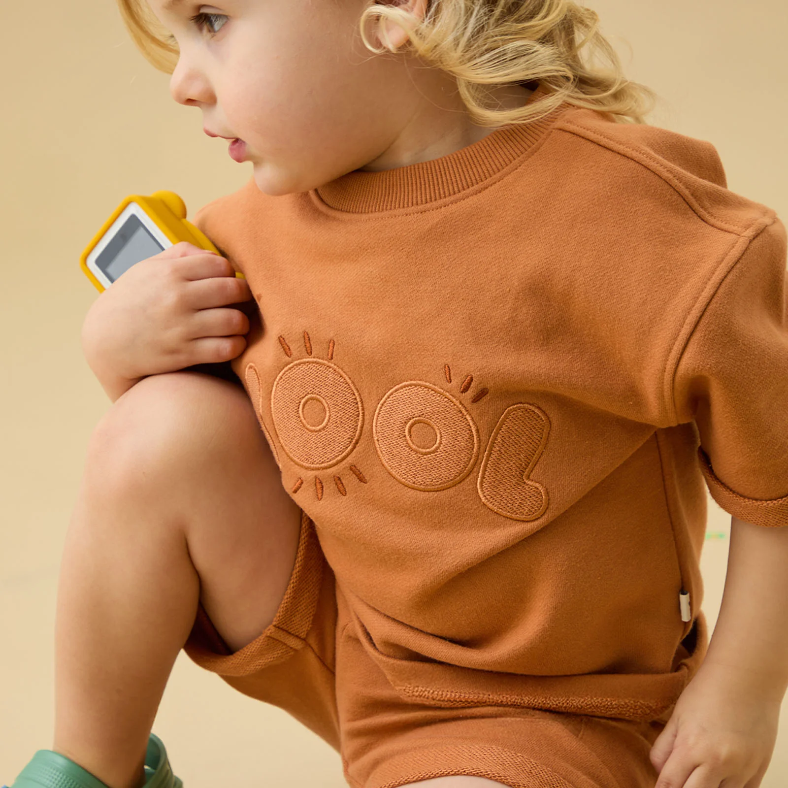 KIDLY by MORI Kool Oversized Cotton T-Shirt