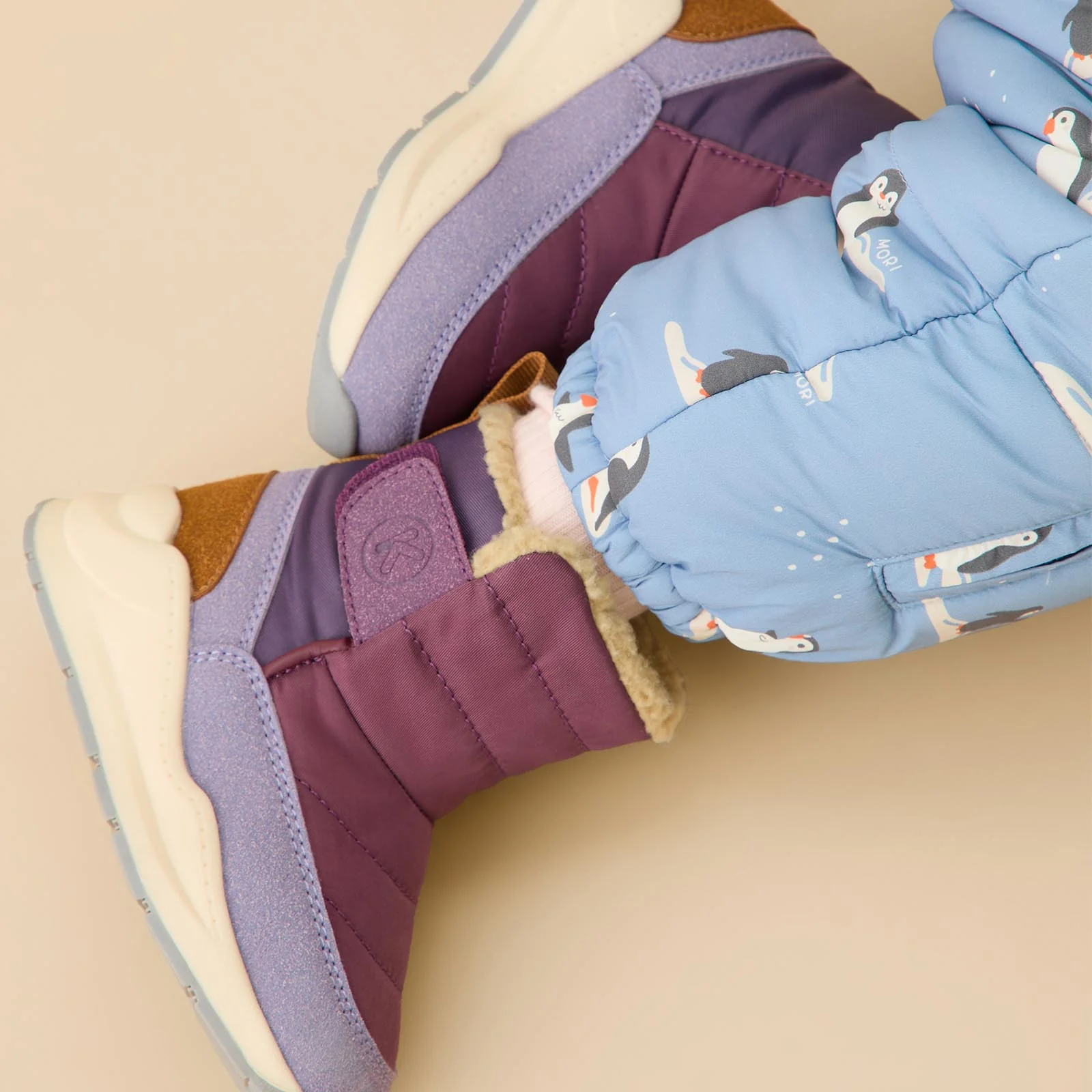KIDLY by MORI Quilted Snow Boot - Image 2