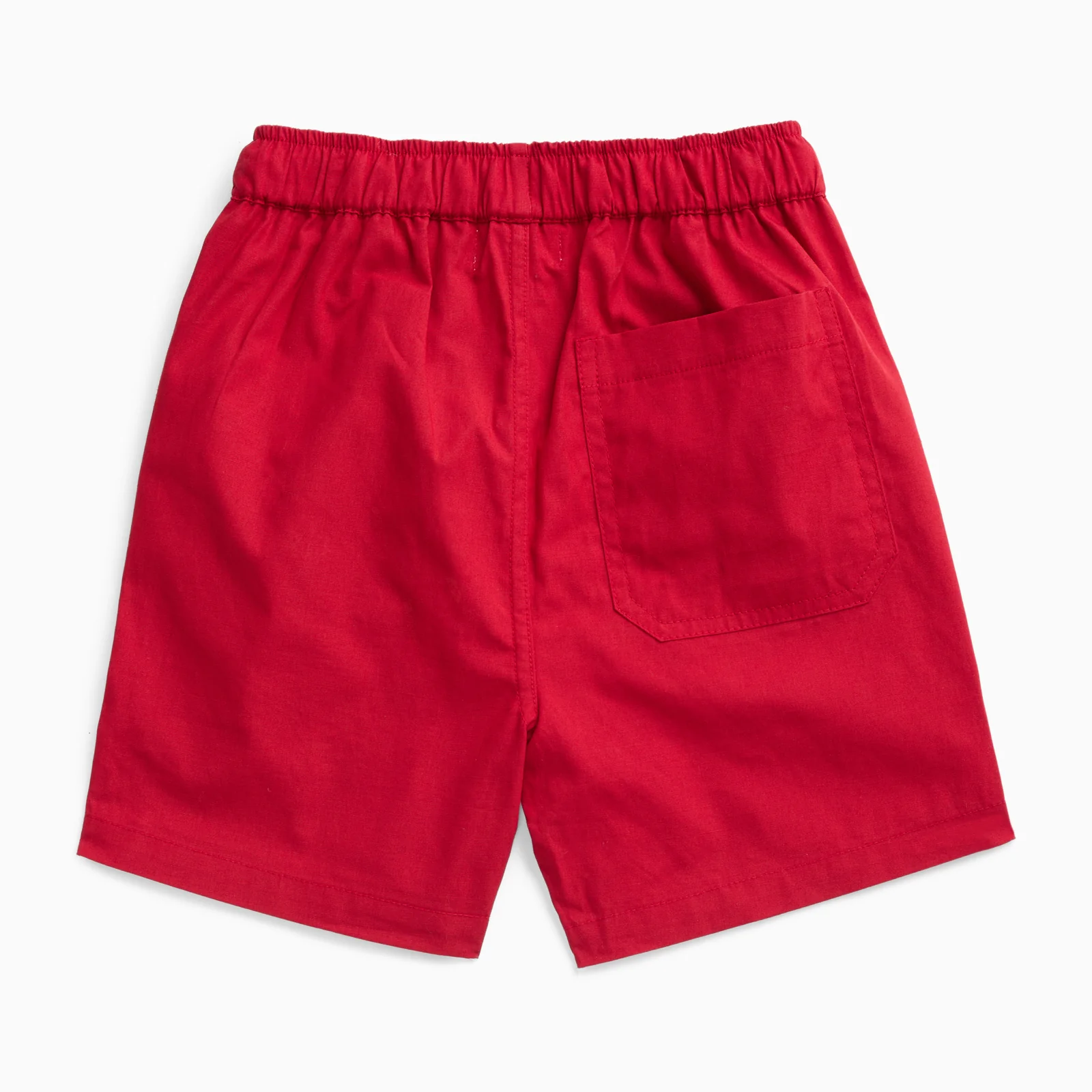 KIDLY by MORI Red Cotton Shorts - Image 3