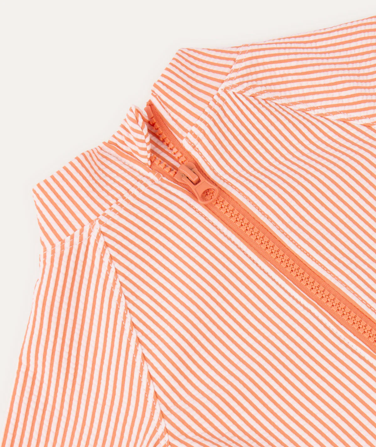 KIDLY by MORI Seersucker Long Sleeve Swimsuit - Image 8