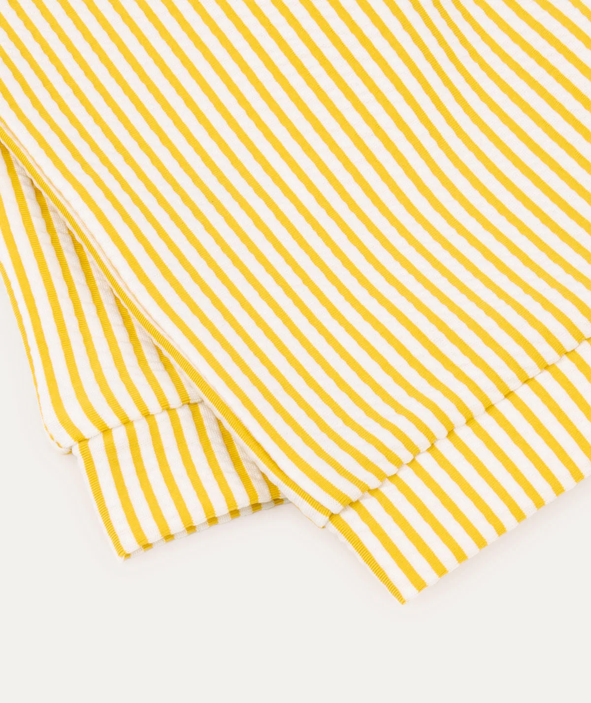 KIDLY by MORI Seersucker Swim Trunks - Image 9