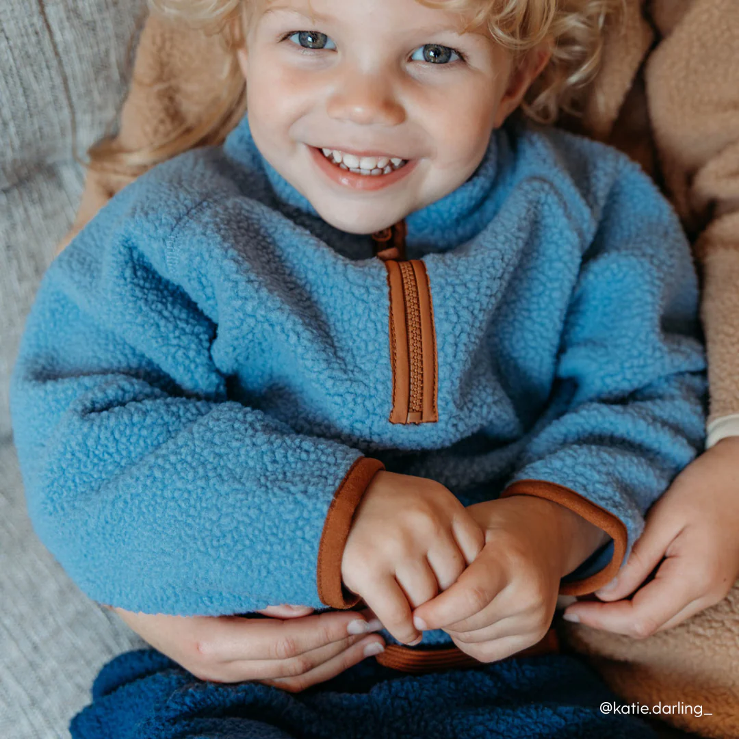 KIDLY by MORI Sherpa Fleece Top - Image 10