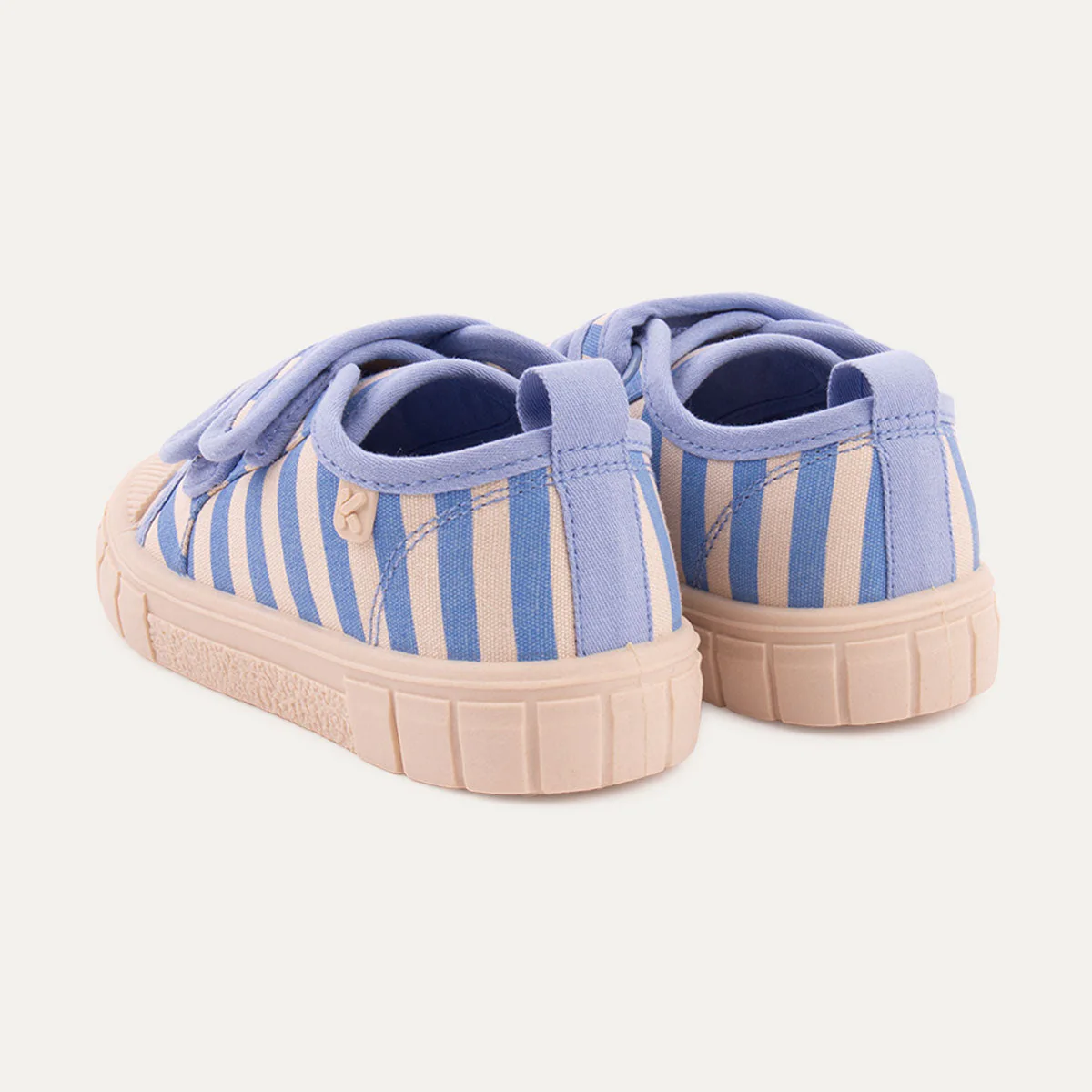 KIDLY by MORI Striped Canvas Trainers - Image 8