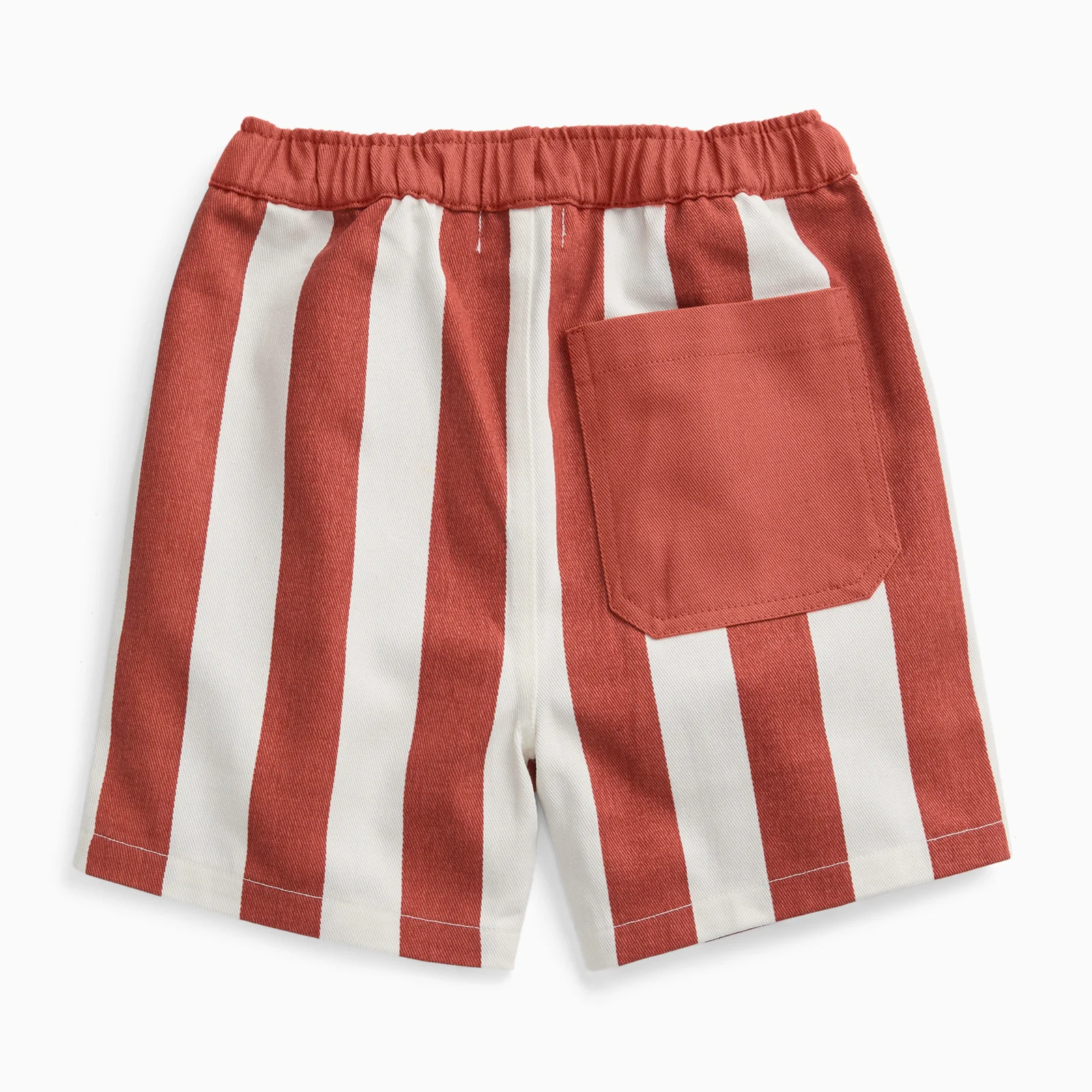 KIDLY by MORI Striped Cotton Shorts - Image 3