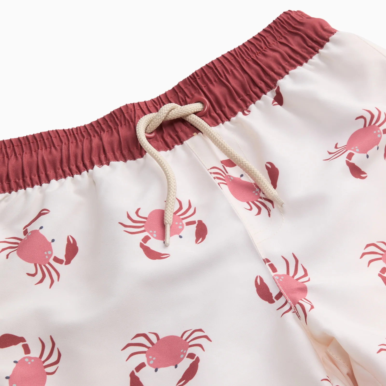KIDLY by MORI Swim Shorts - Crab Print - Image 3