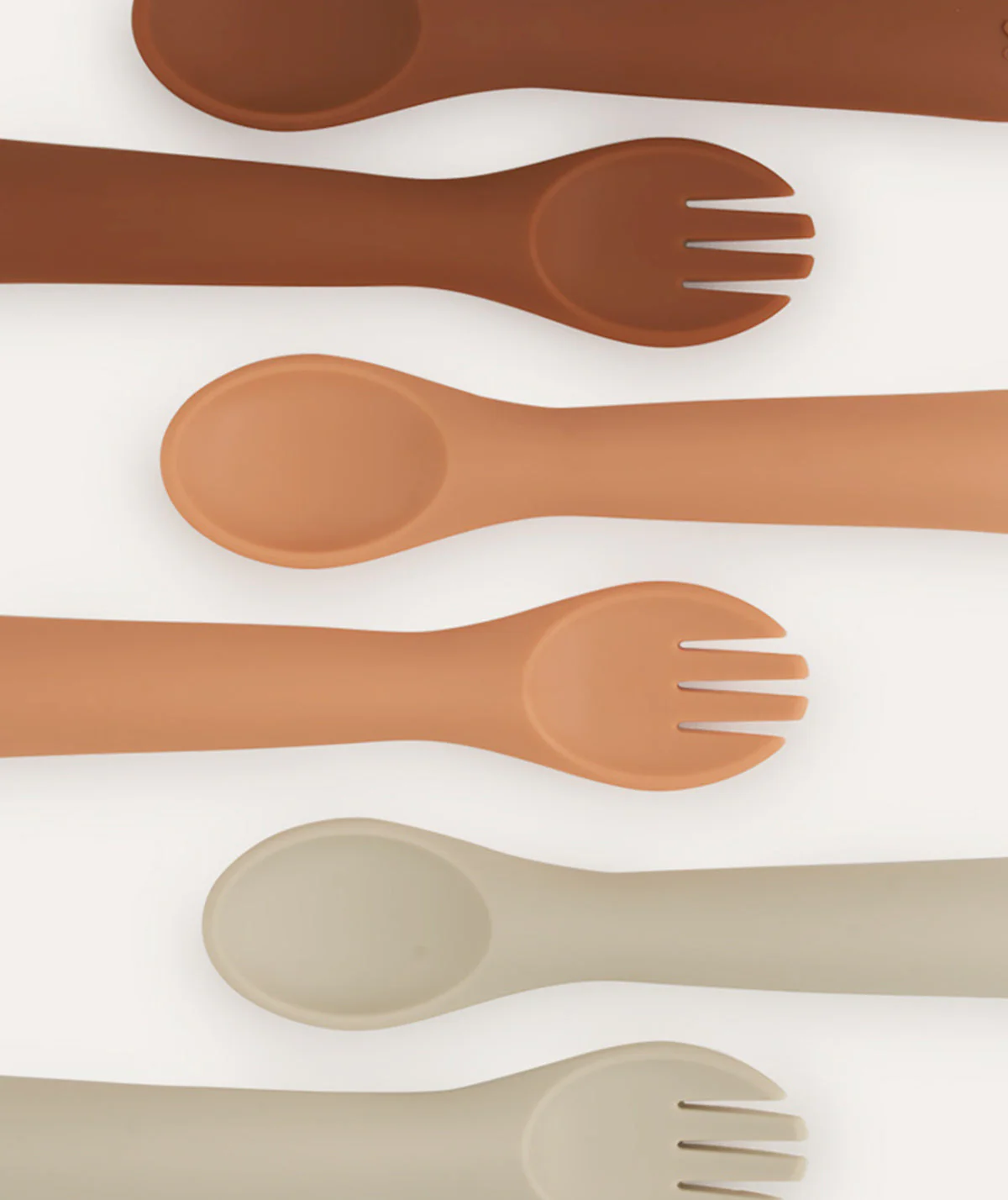 6 Pack Spoons & Forks - Apricot Mix - Image 3