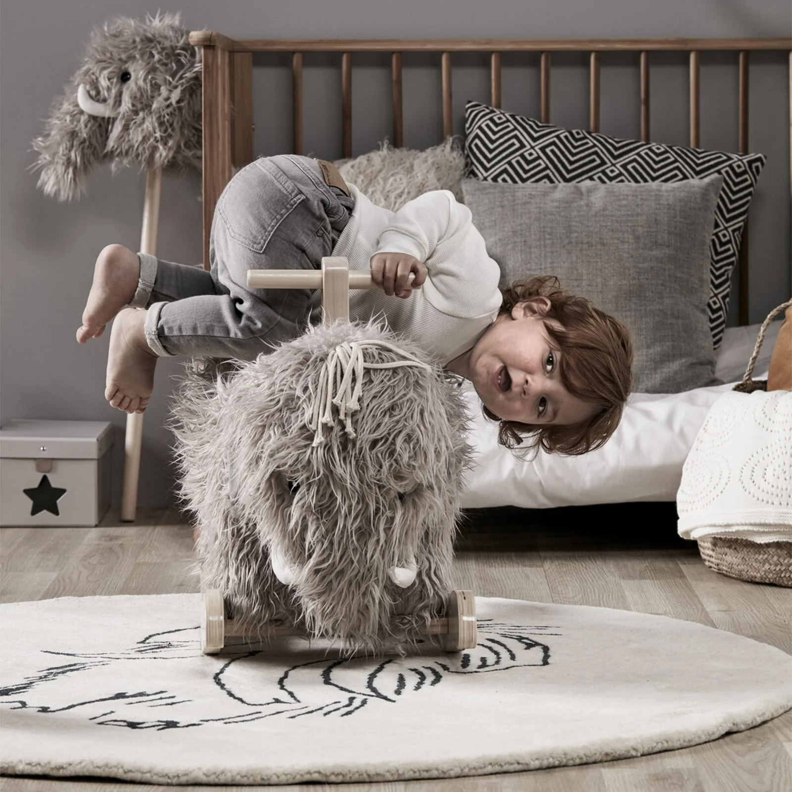 Kid's Concept Neo Mammoth Rocking Horse - Image 3