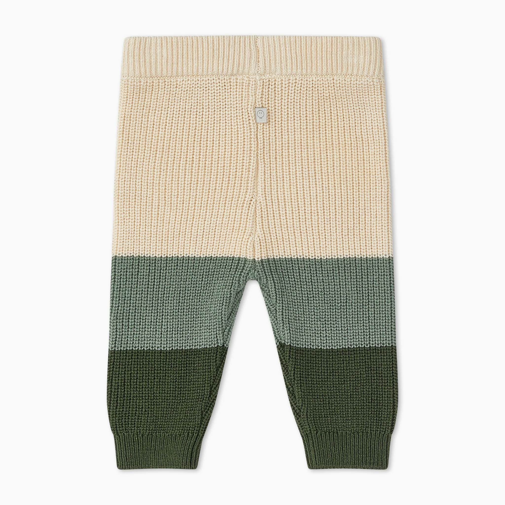 Knitted Colourblock Joggers - Image 2