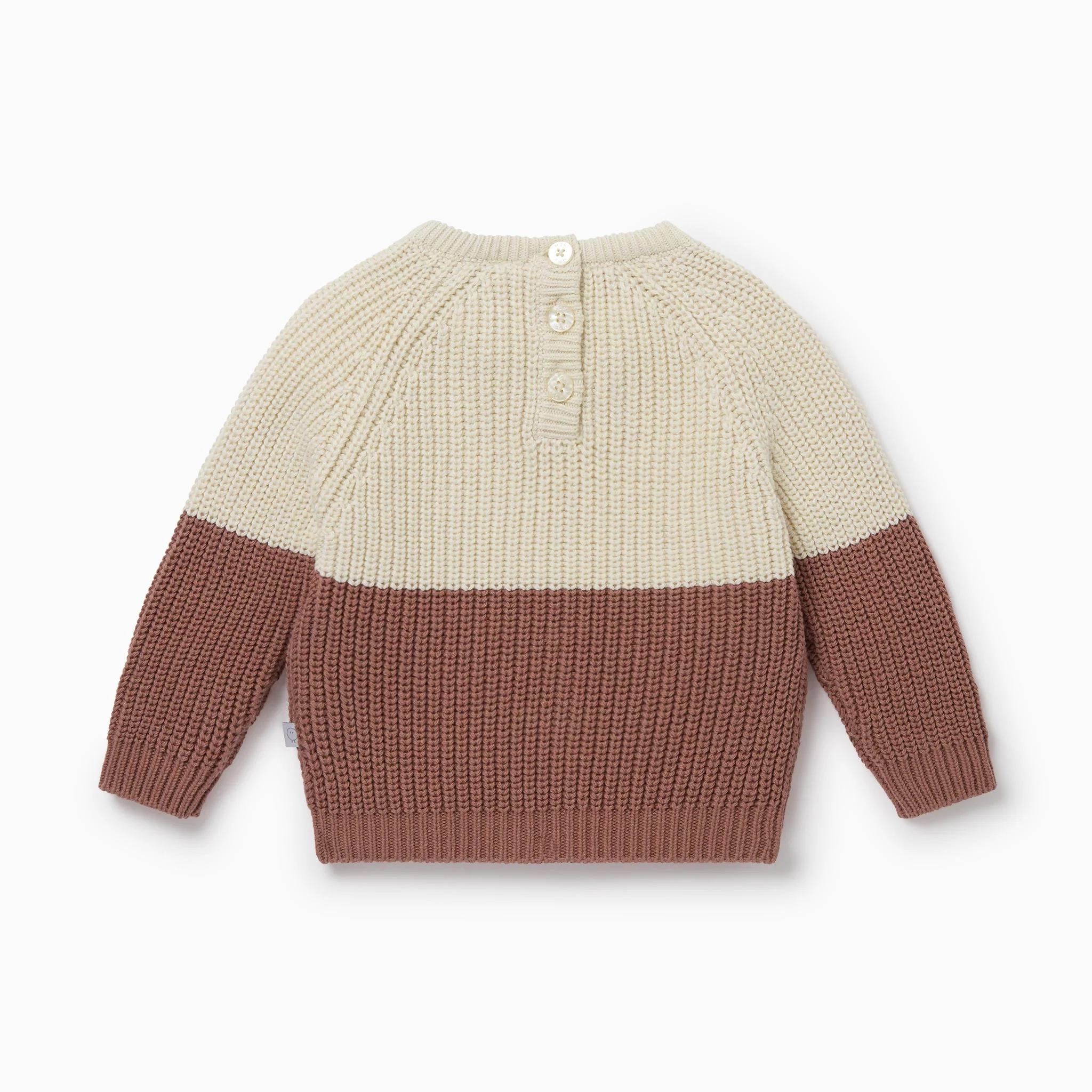 Knitted Colourblock Jumper - Image 4