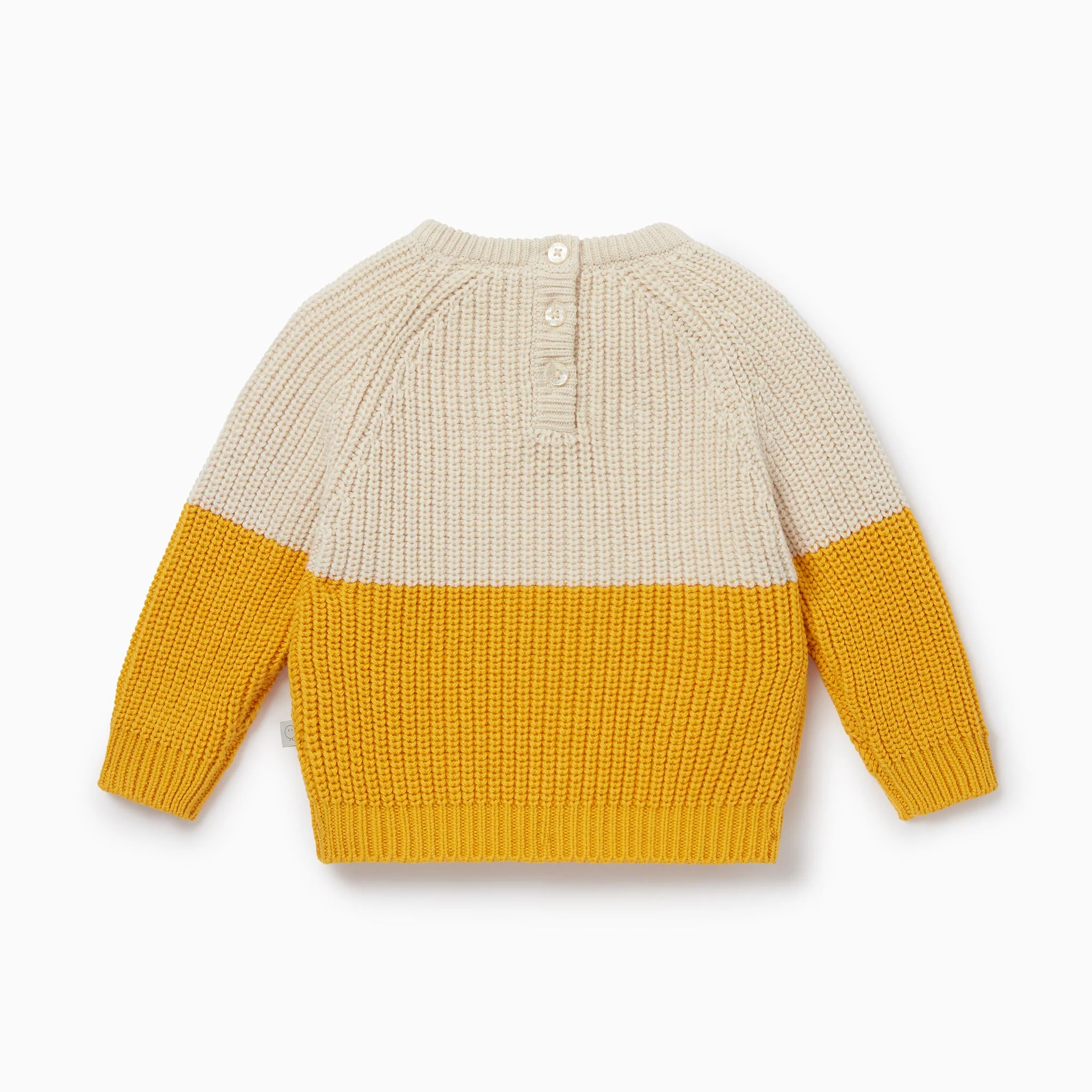 Knitted Colourblock Jumper - Image 5