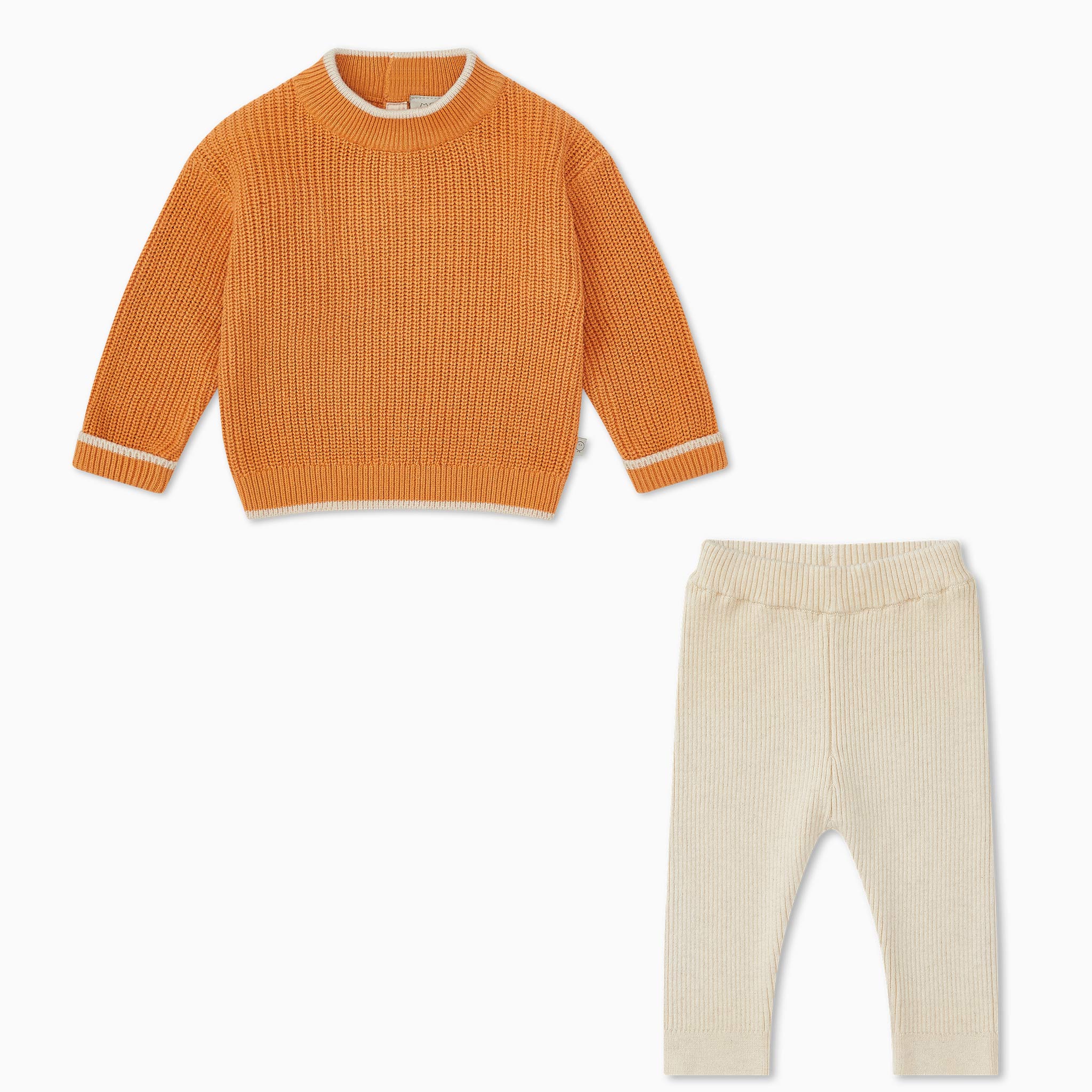 Knitted Jumper & Leggings Outfit - Image 2