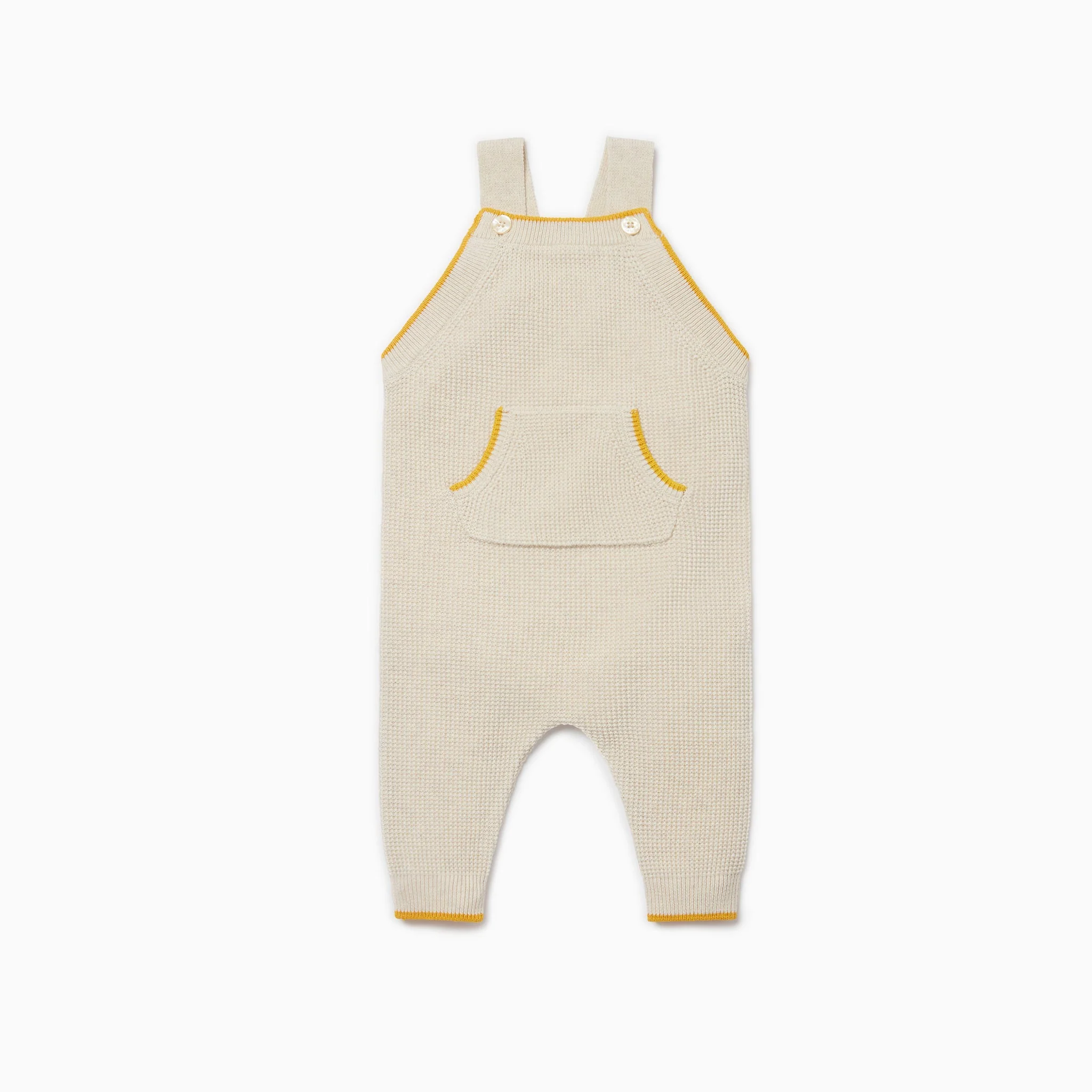Knitted Pocket Dungarees - Image 2