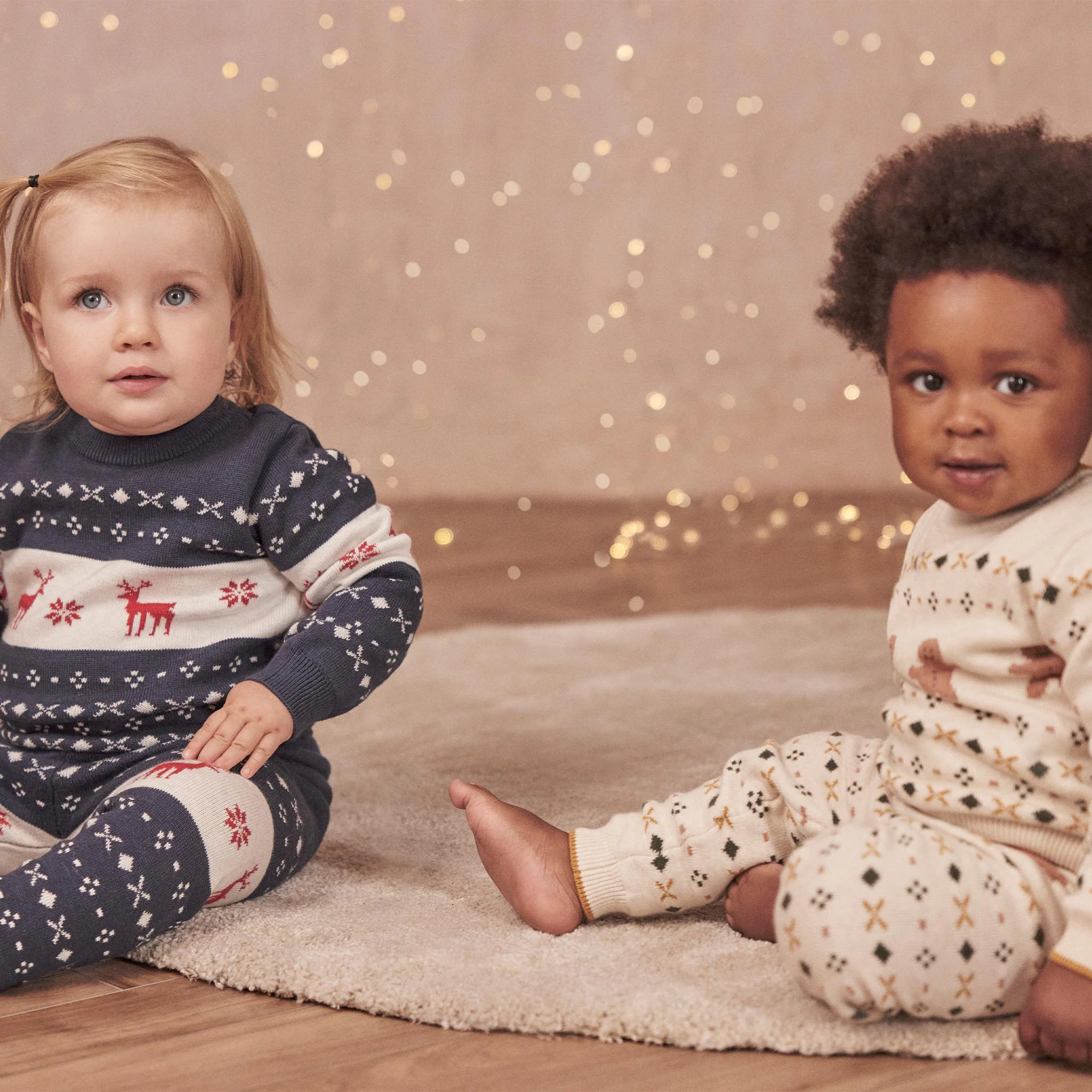 Knitted Reindeer Jumper & Joggers Outfit - Image 6