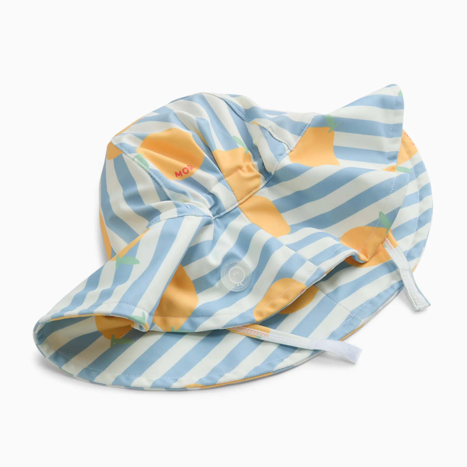Lemon Stripe Floppy Sun Hat - Image 3