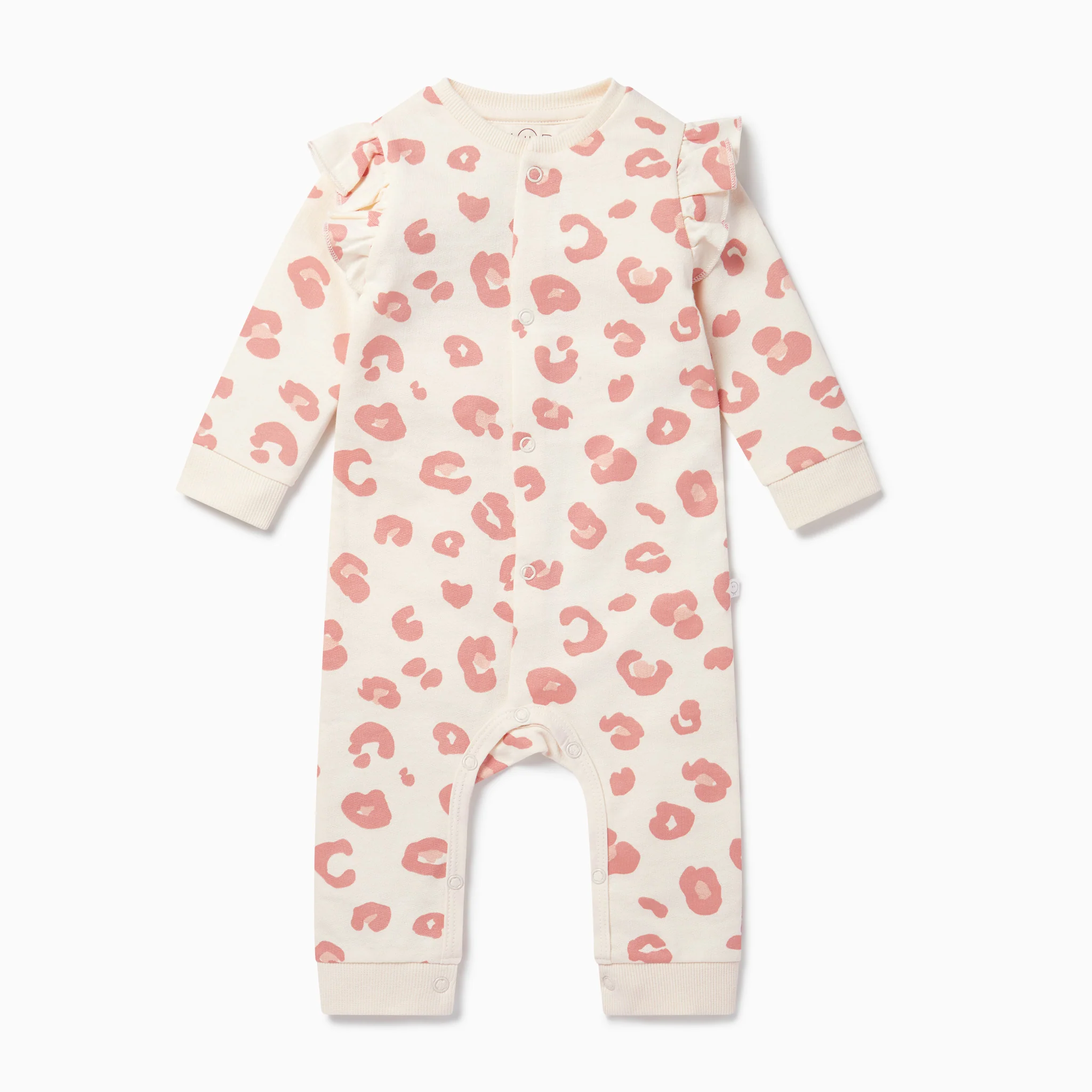 Leopard Frill Jumpsuit - Image 2