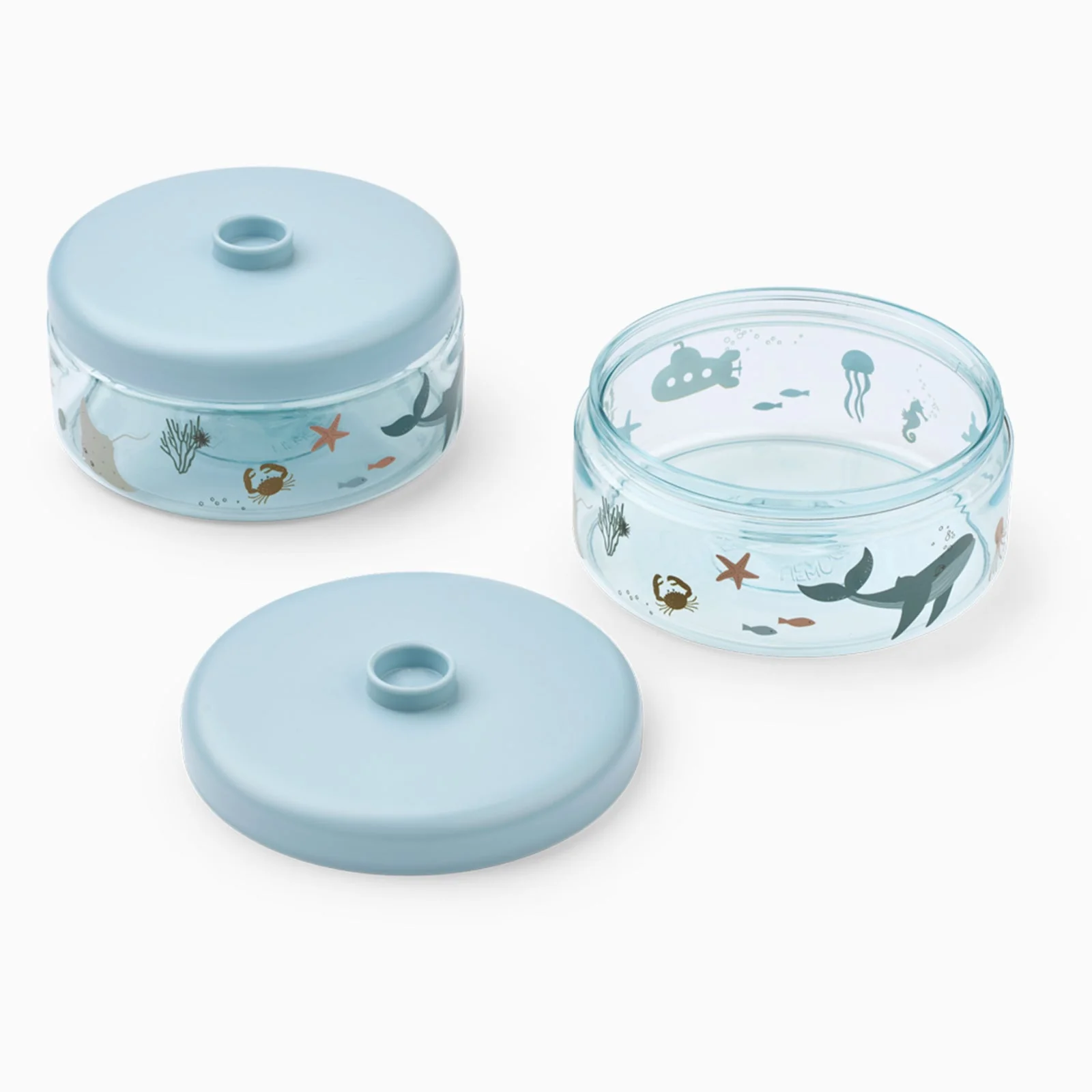 Liewood Dominique Food Boxes Set 500 ml - Sea Creature