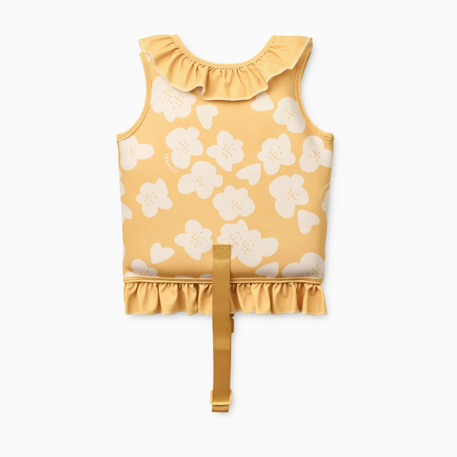 Liewood Dove Swim Vest - Frill Flower Yellow - Image 2